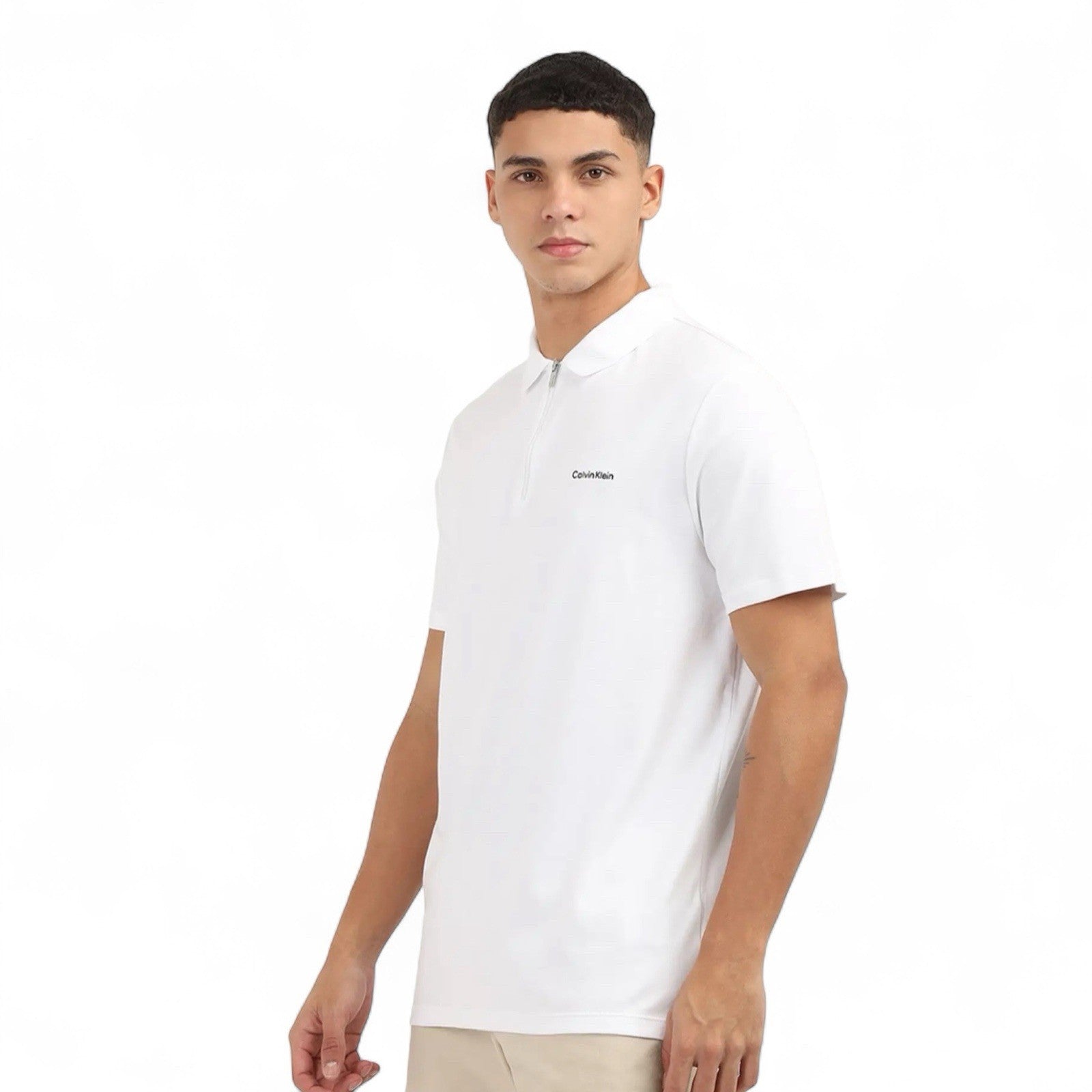 Calvin Klein Men’s Liquid Touch Polo Shirt – Medium - Trendiez U ♥ 