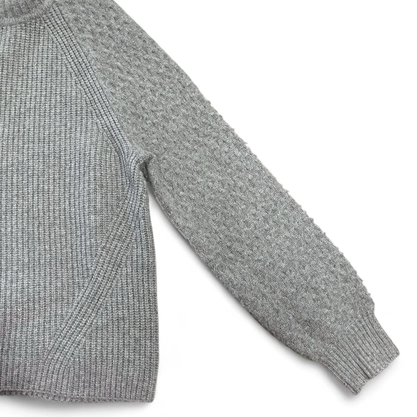 Calvin Klein Women’s Sweater Gray Turtleneck Size S Textured Warm Soft NEW - Trendiez U ♥ 