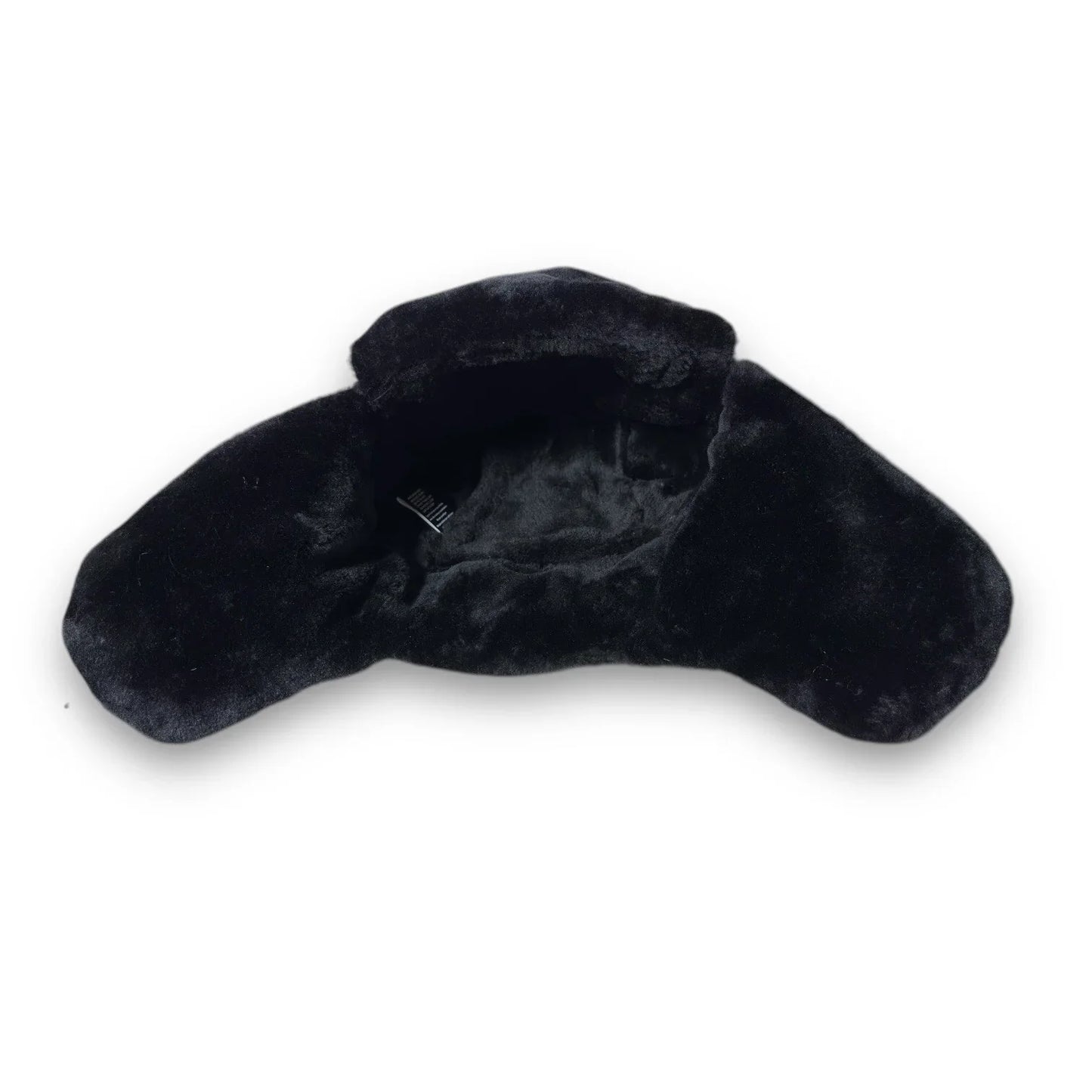 Canada Weather Gear Faux Fur Lined Trapper Hat - Black Fur Lined One Size Nwt - Trendiez U ♥ 