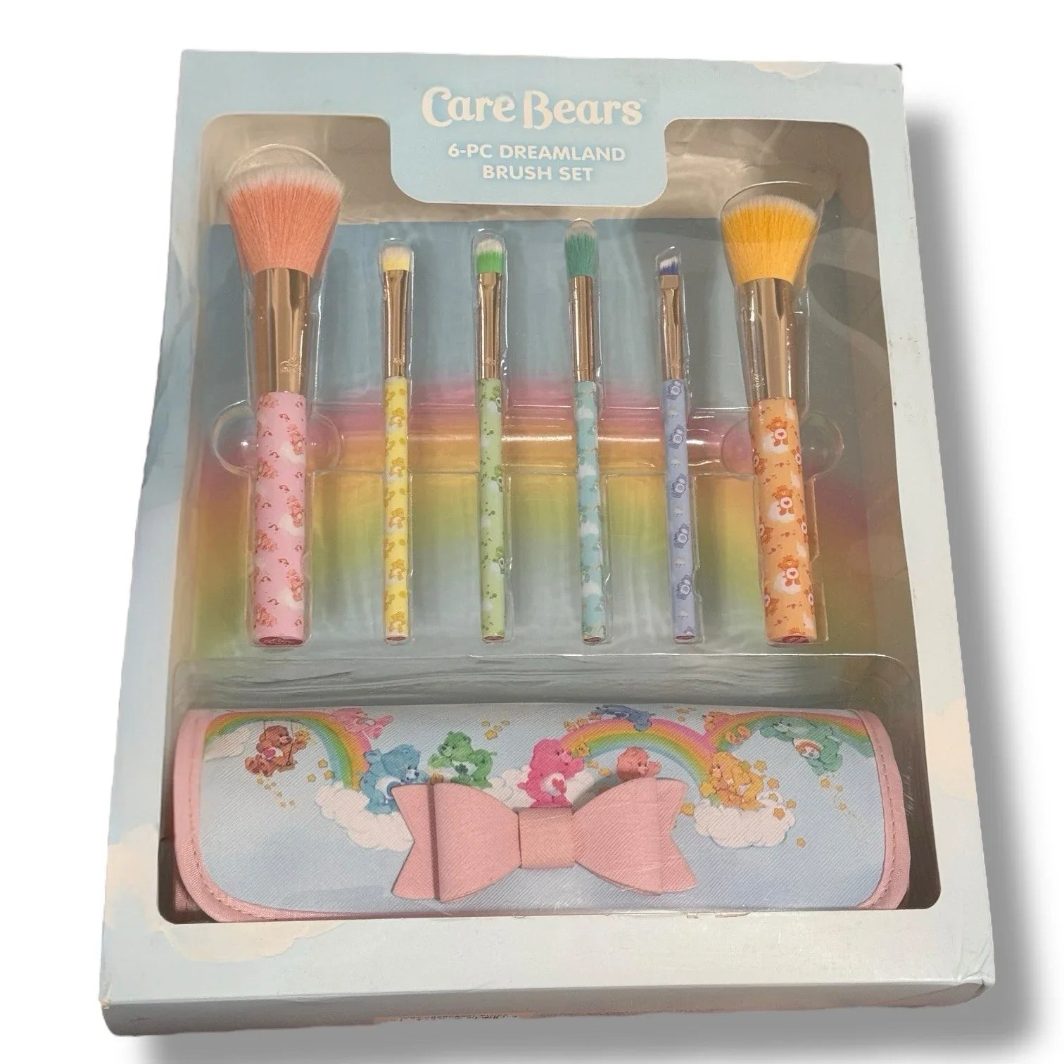 Care Bears 6pc Dreamland Makeup Brush Vanity Set - Trendiez U ♥ 