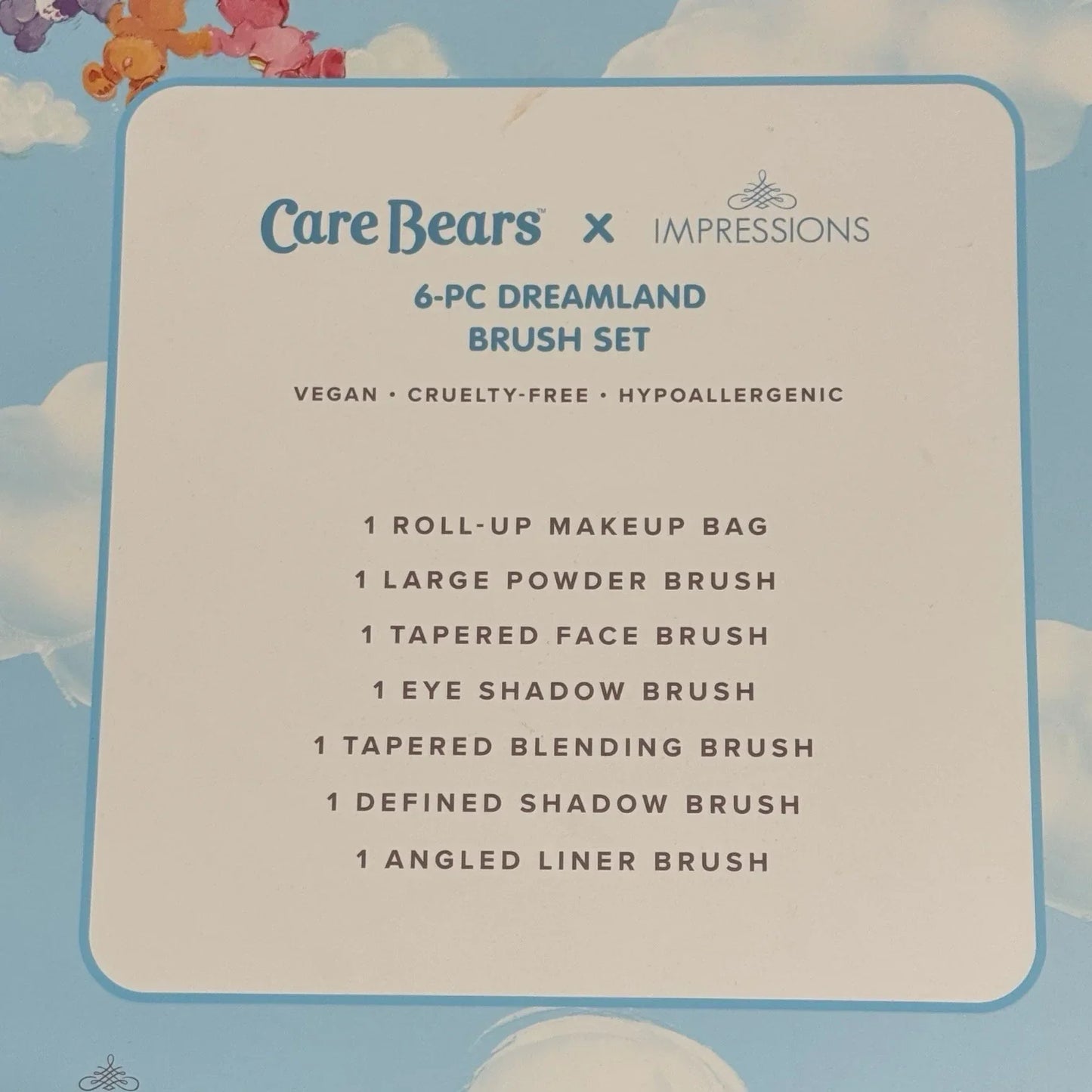 Care Bears 6pc Dreamland Makeup Brush Vanity Set - Trendiez U ♥ 