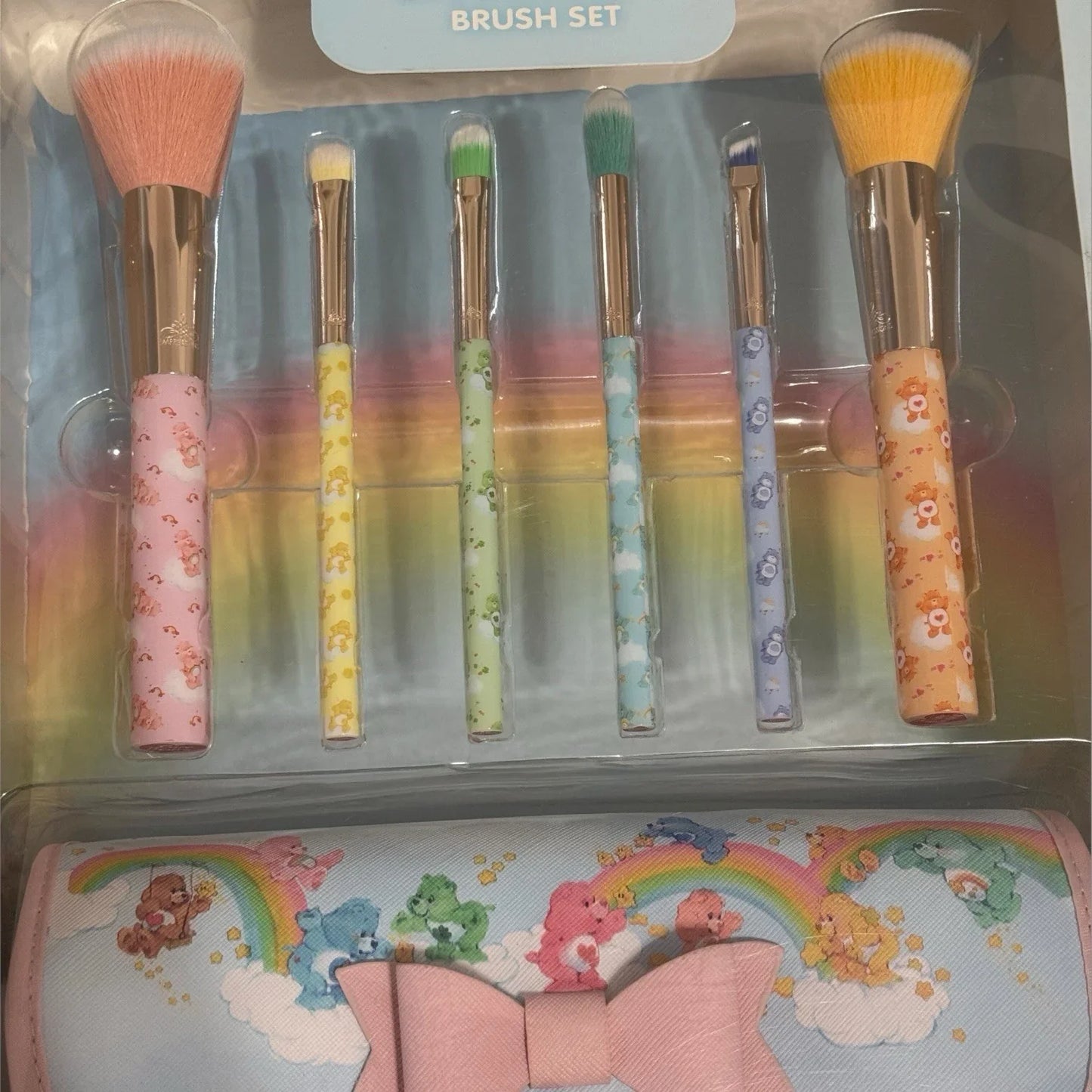 Care Bears 6pc Dreamland Makeup Brush Vanity Set - Trendiez U ♥ 