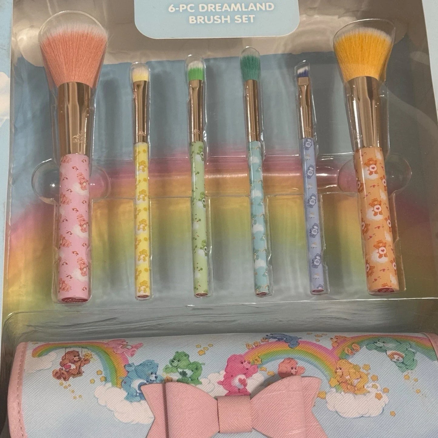 Care Bears 6pc Dreamland Makeup Brush Vanity Set - Trendiez U ♥ 