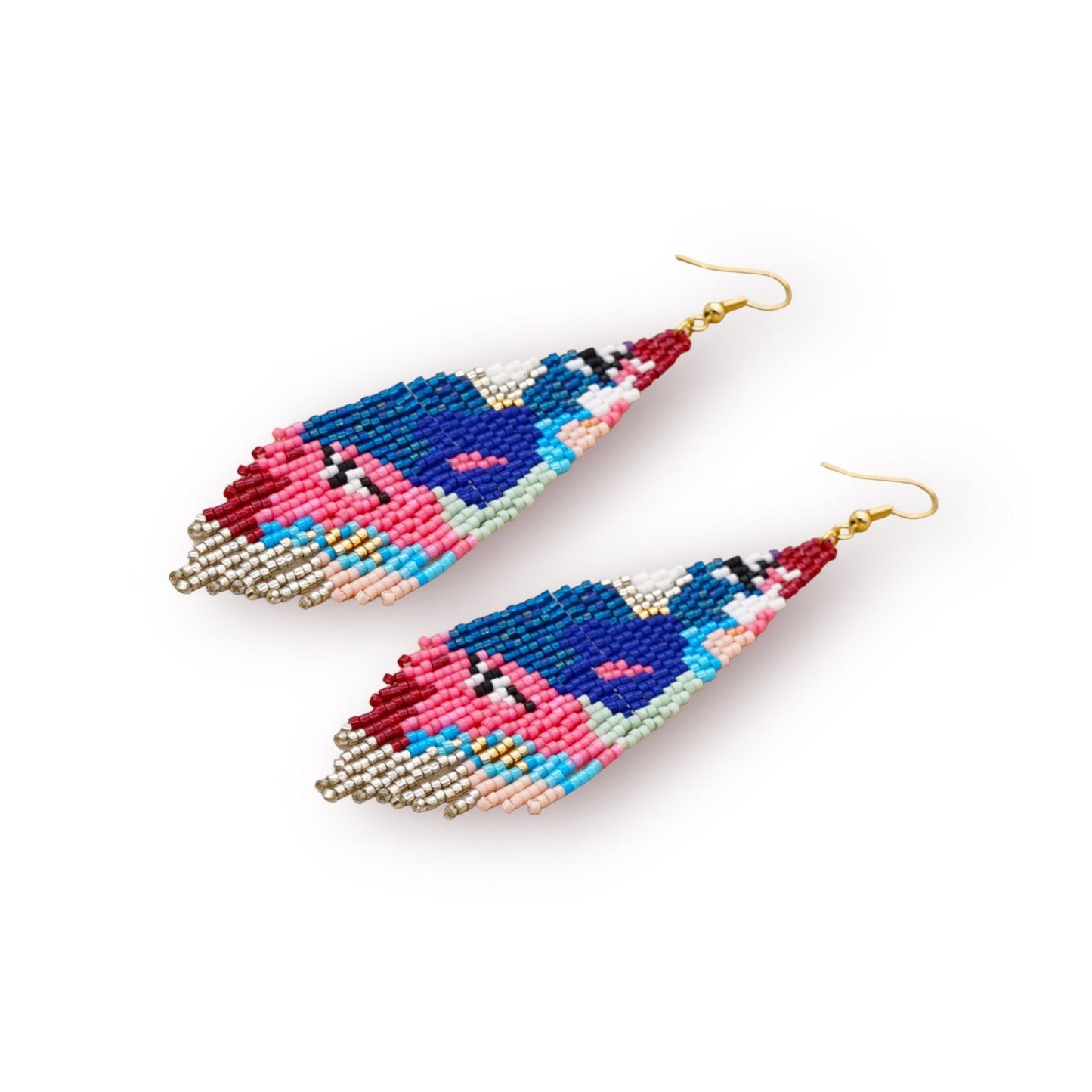 Carnival Spirit Beaded Chandelier Earrings - Trendiez U ♥ 