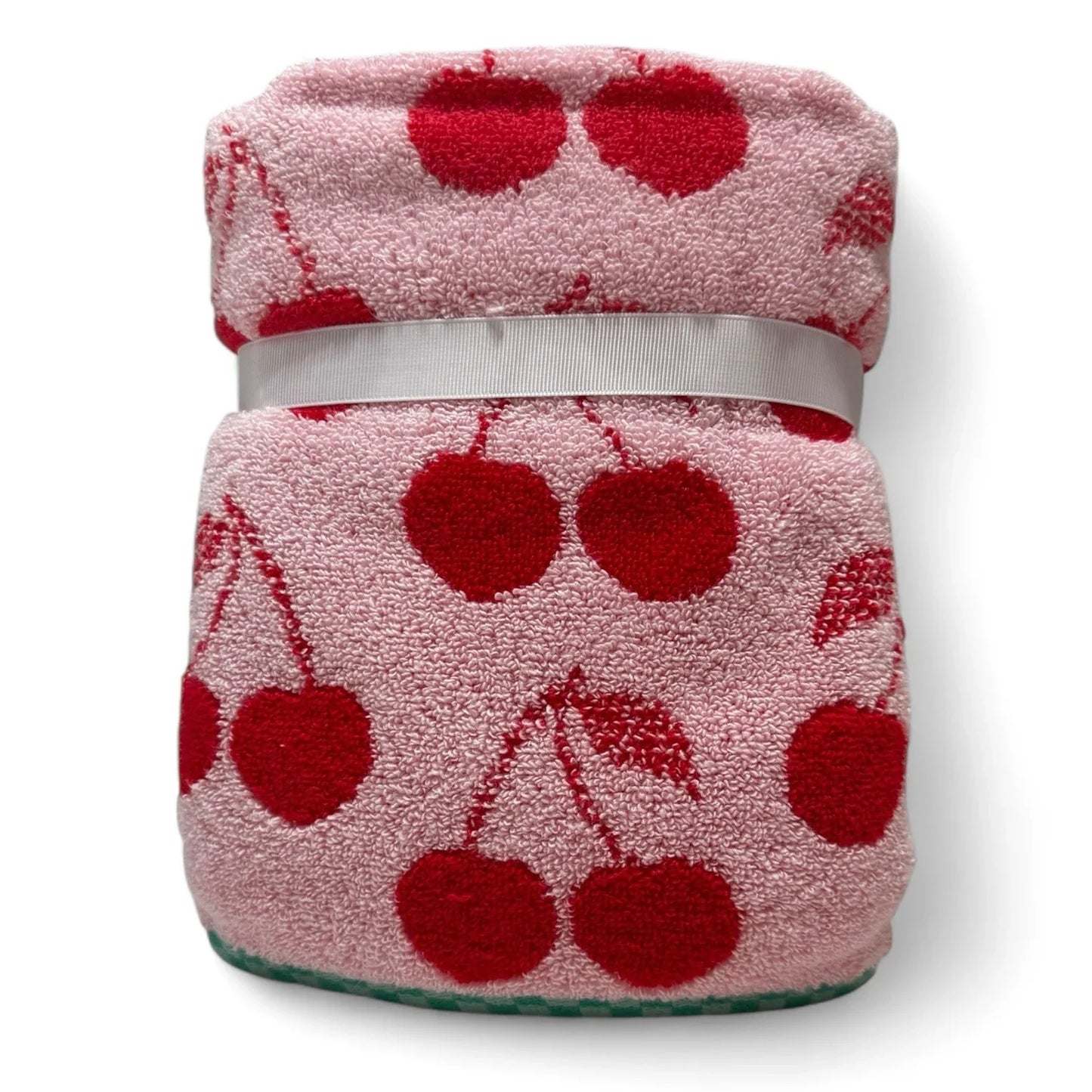 Caro Home Collection 100% Cotton 2 Hand Towels Soft Quick Dry Cherry Decor New - Trendiez U ♥ 