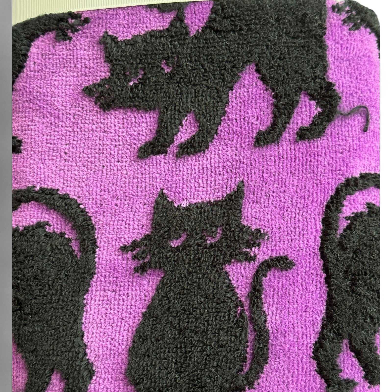 Caro Home Halloween Bathroom Hand Towels - Black Cats - 100% Cotton - Trendiez U ♥ 