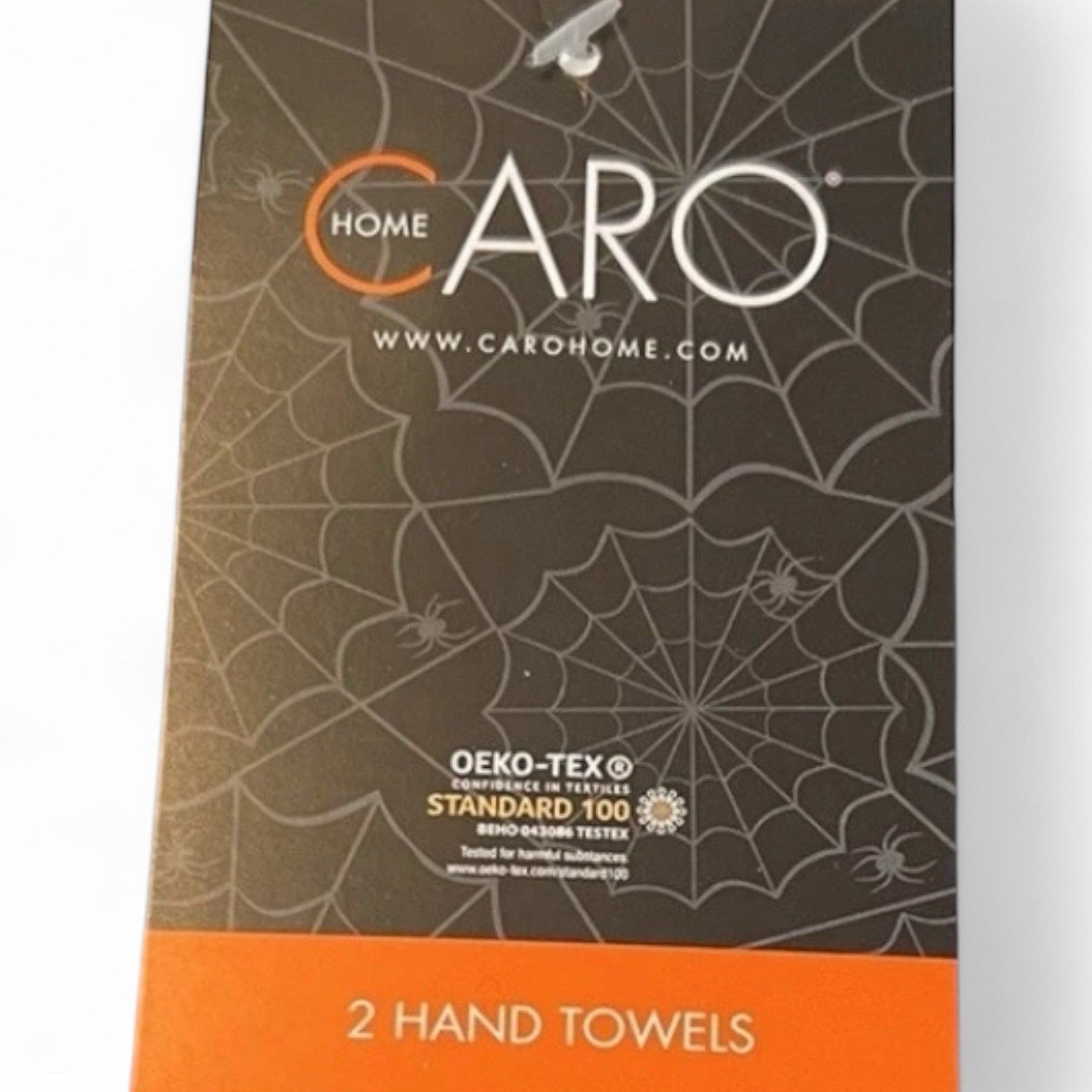 CARO Home Halloween Bathroom Hand Towels - Spooky Bats - 100% Cotton - Trendiez U ♥ 