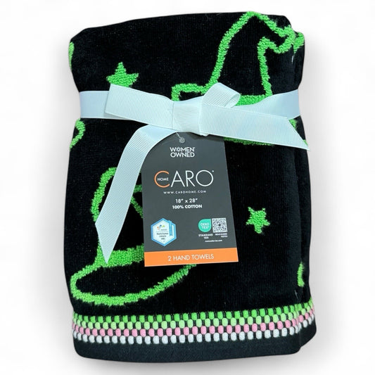 Caro Home Halloween Bathroom Hand Towels - Witch Hats - 100% Cotton - Trendiez U ♥ 