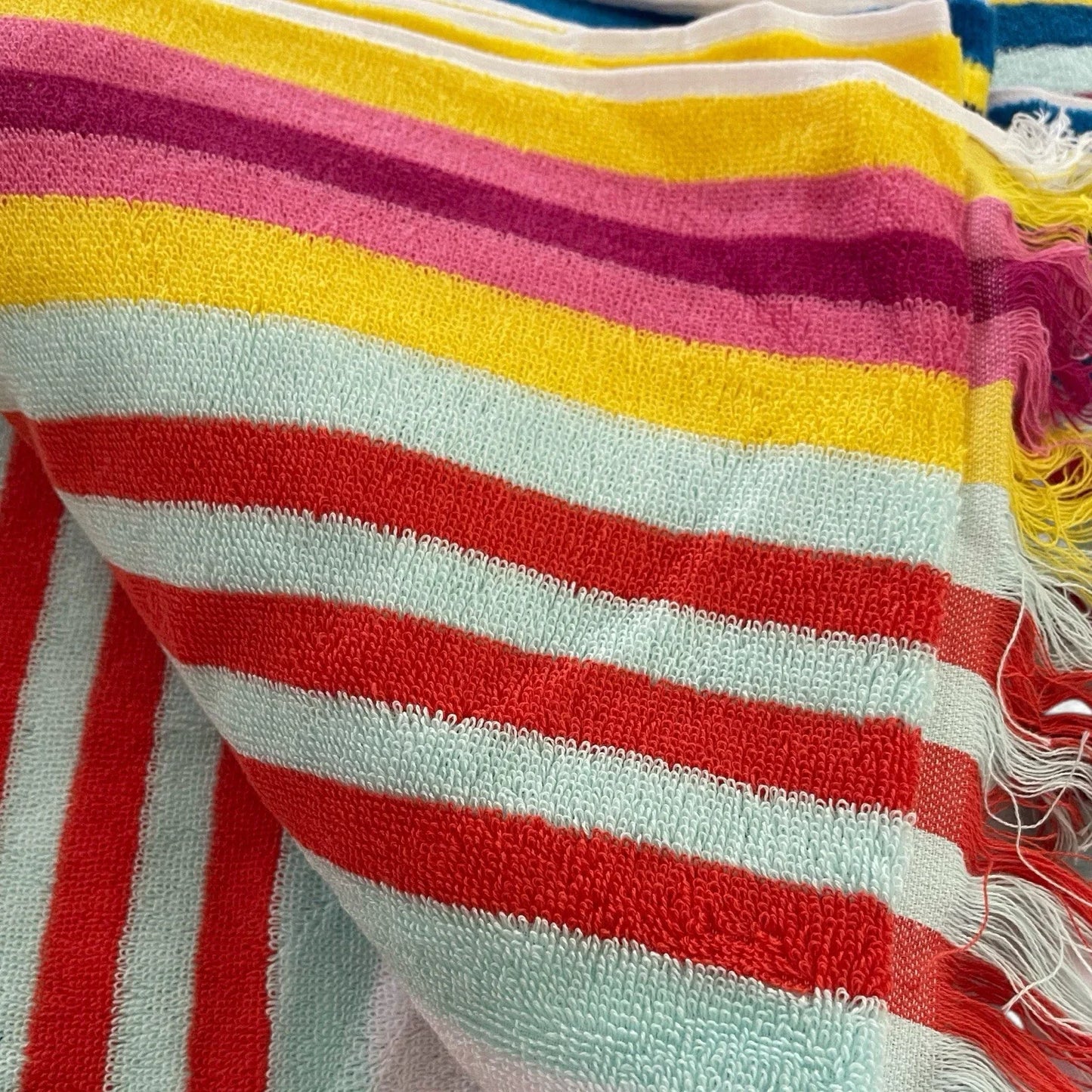 Caro Home Multicolor Striped Beach Towel 36” x 68" - Trendiez U ♥ 