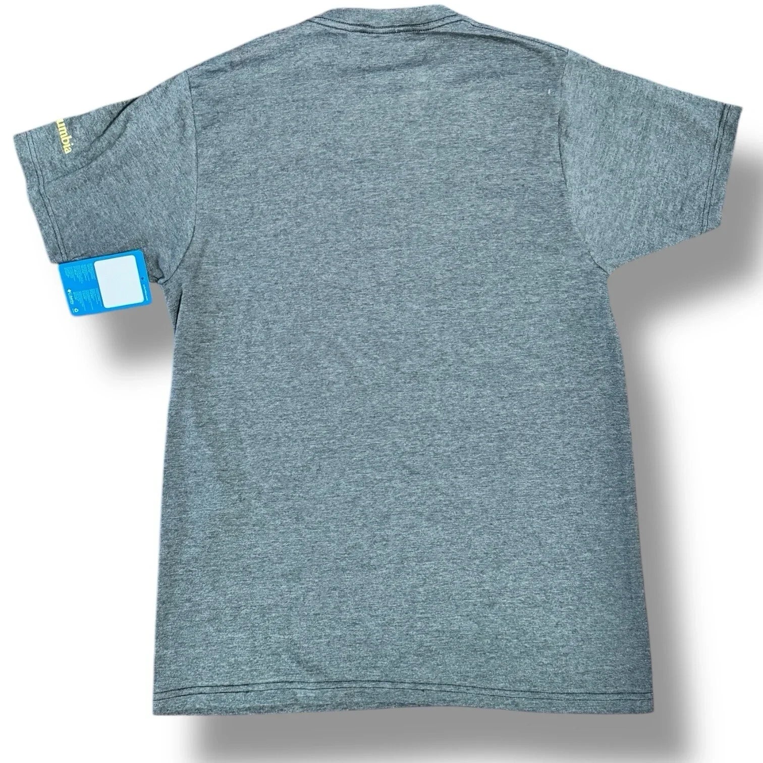 Columbia Men’s Hiking Sports T shirt Medium Graphic Short Sleeve Blue Outdoors - Trendiez U ♥ 