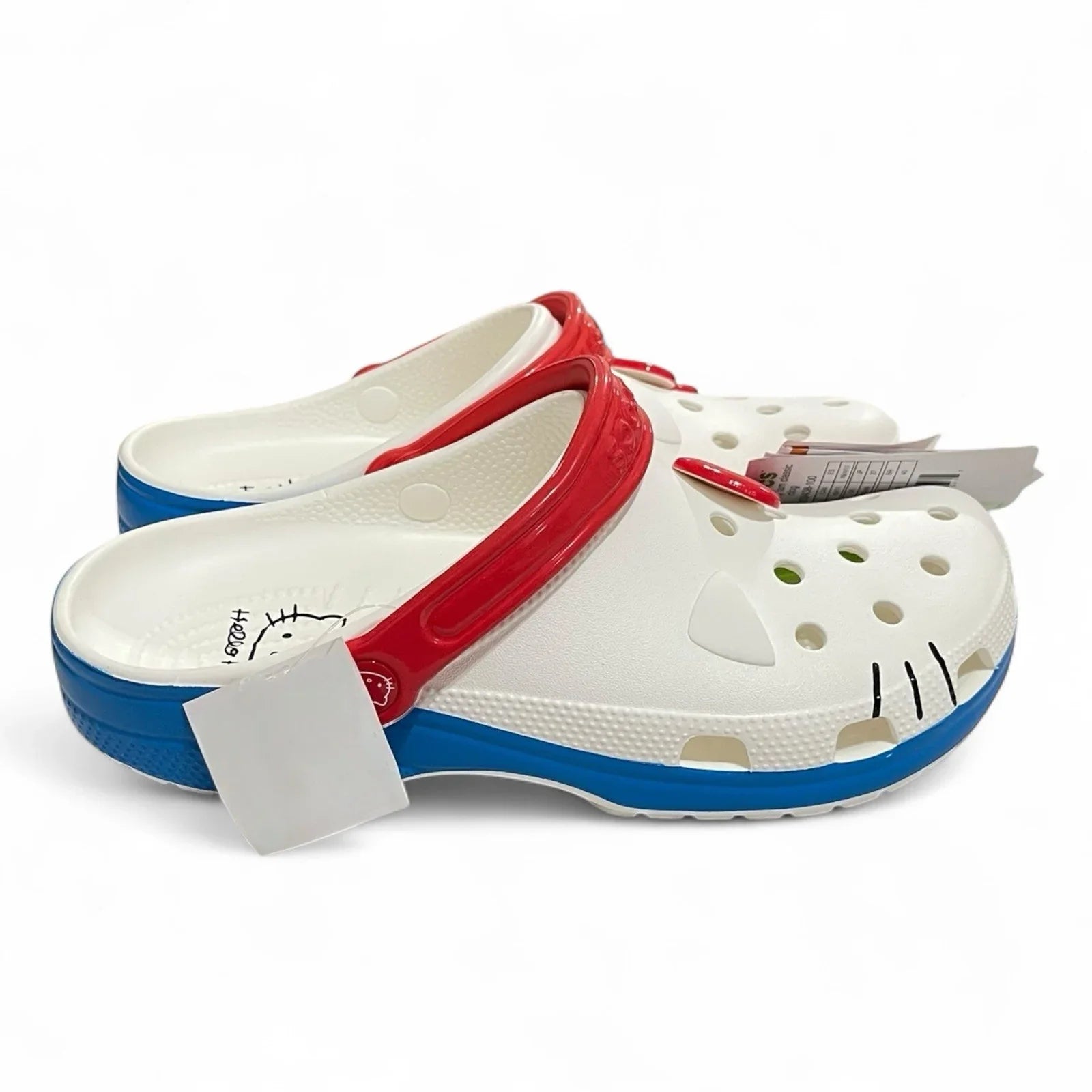 Crocs Classic Hello Kitty Clog White, Women Size 11 - Trendiez U ♥ 