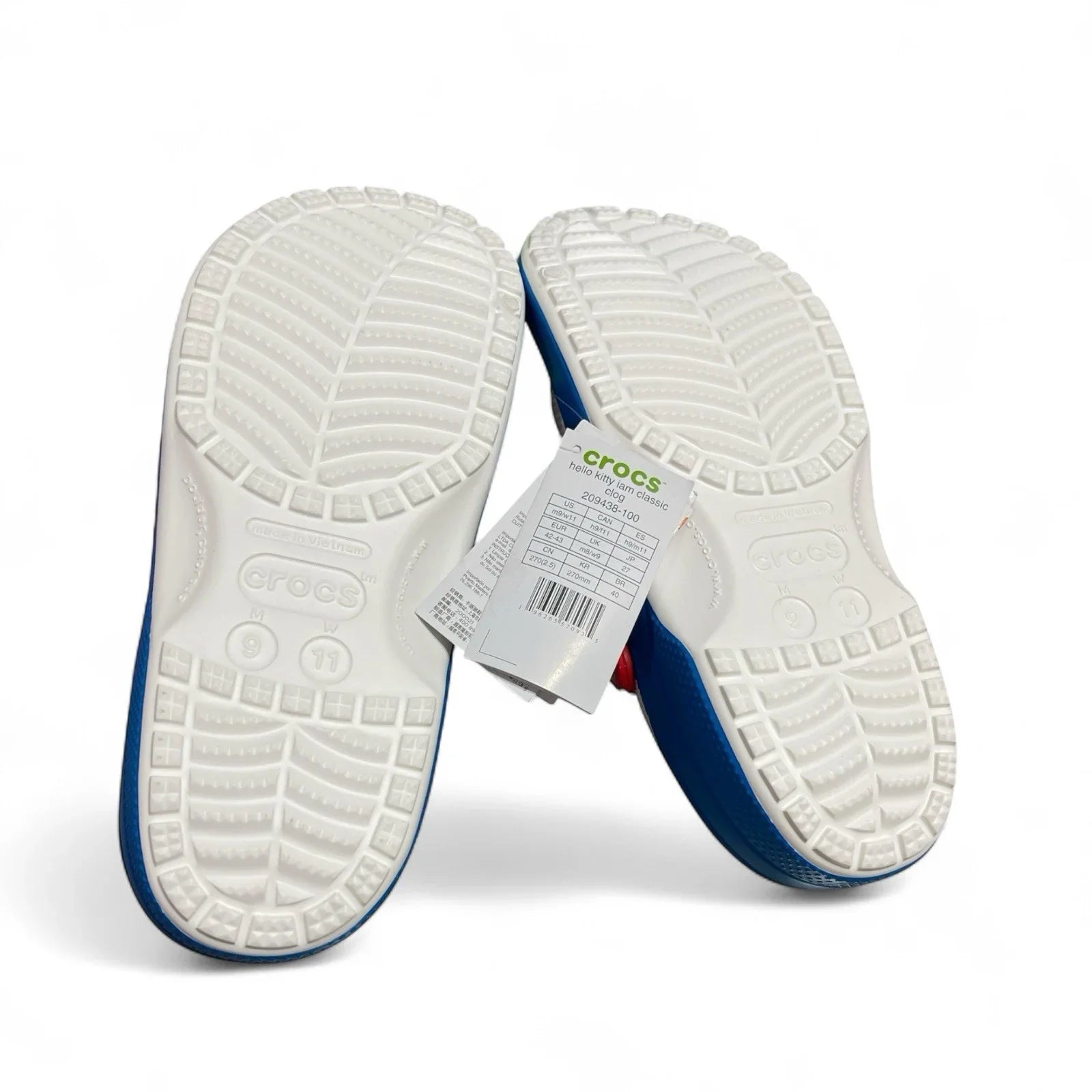 Crocs Classic Hello Kitty Clog White, Women Size 11 - Trendiez U ♥ 