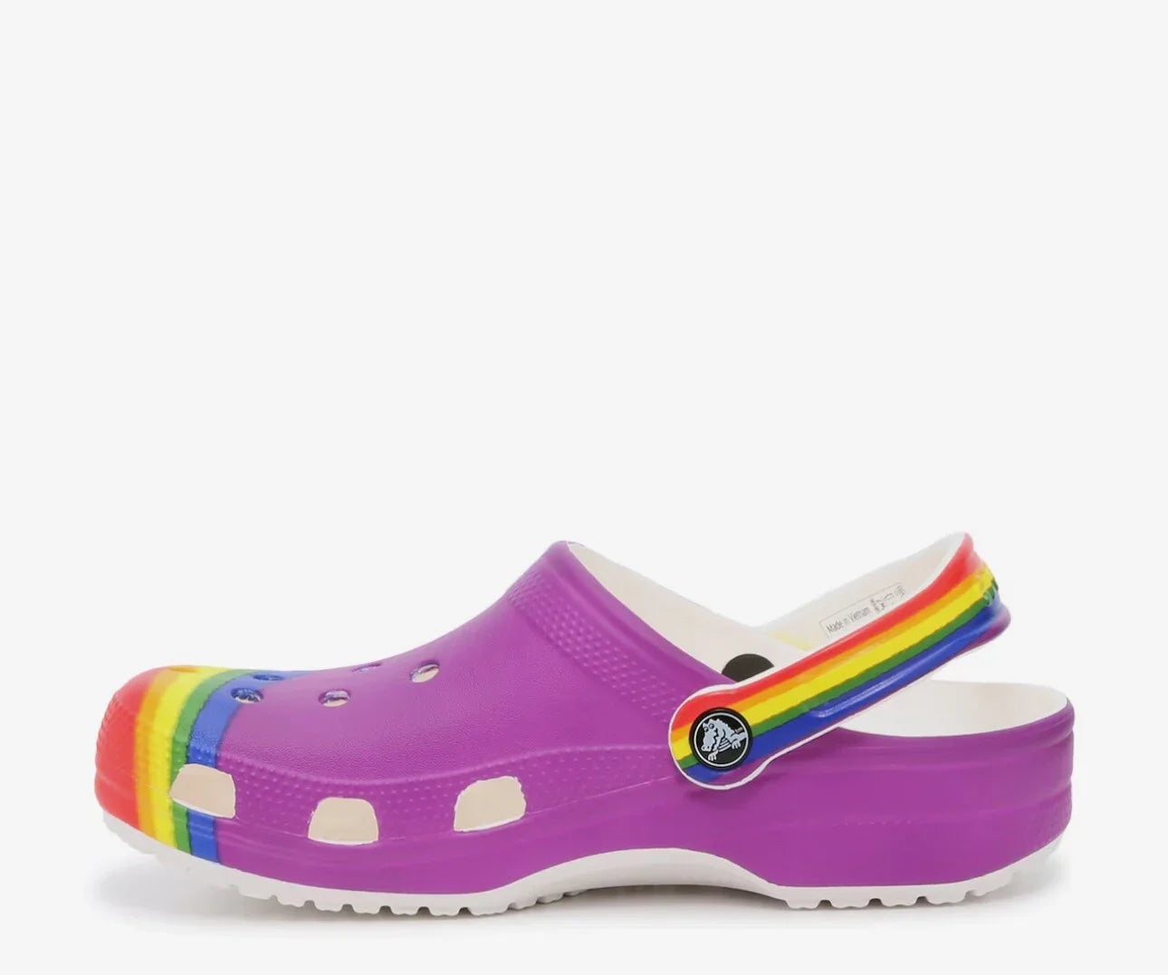 Crocs Classic Rainbow Tie-Dye Multicolor Clog Women’s Size 13 M11 New - Trendiez U ♥ 
