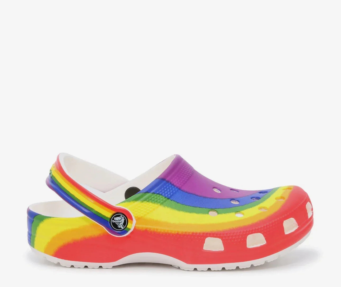 Crocs Classic Rainbow Tie-Dye Multicolor Clog Women’s Size 13 M11 New - Trendiez U ♥ 