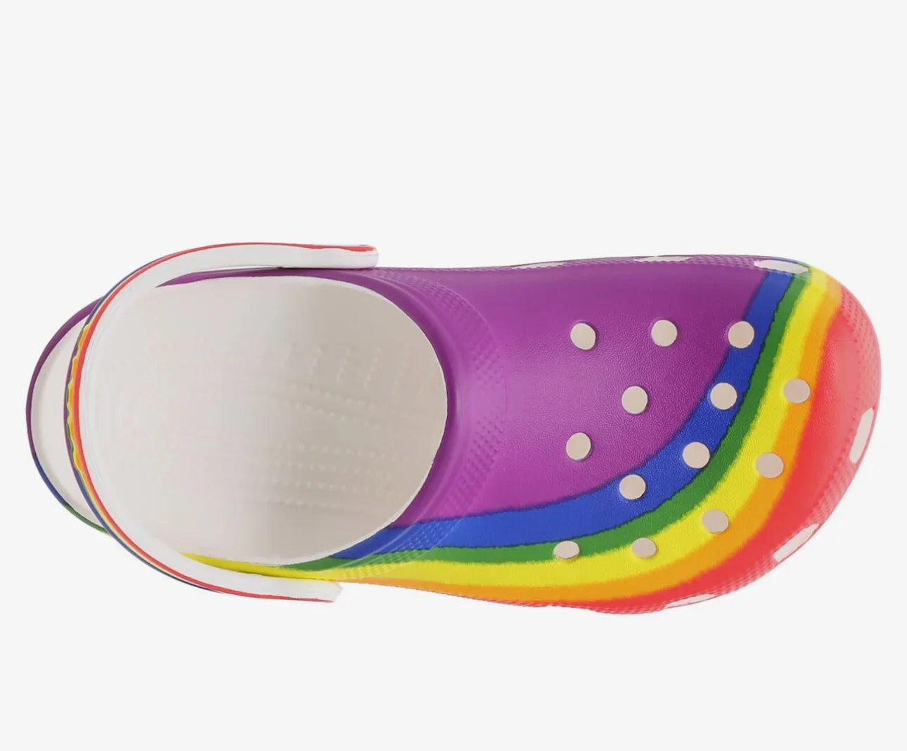 Crocs Classic Rainbow Tie-Dye Multicolor Clog Women’s Size 13 M11 New - Trendiez U ♥ 