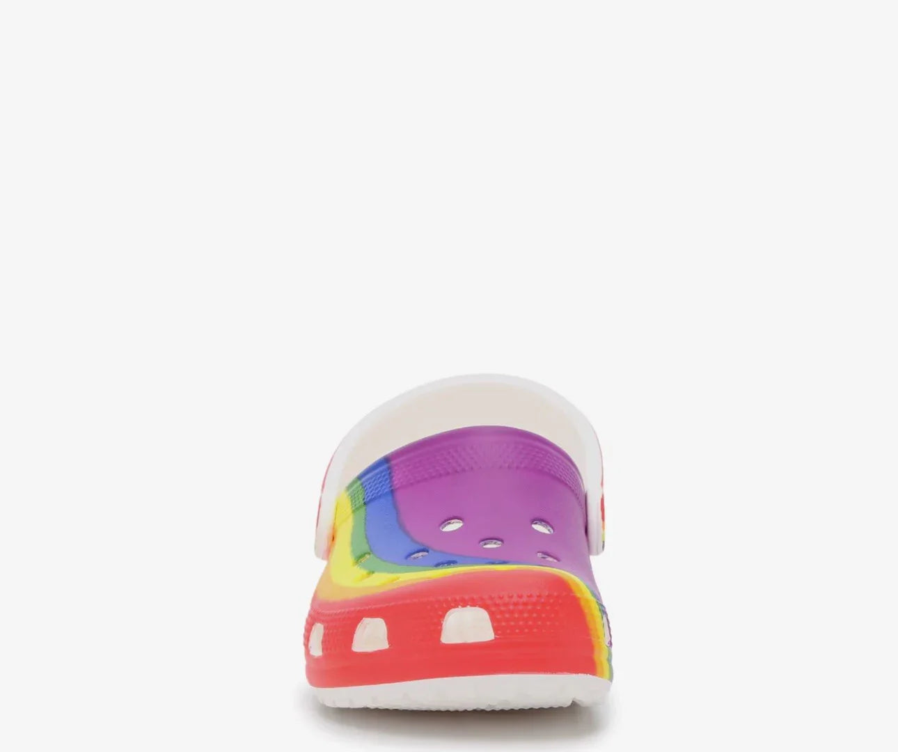 Crocs Classic Rainbow Tie-Dye Multicolor Clog Women’s Size 13 M11 New - Trendiez U ♥ 