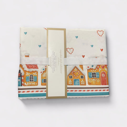 Cupcakes and Cashmere Gingerbread House Tablecloth - Trendiez U ♥ 