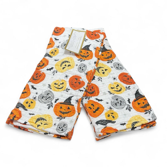 Cupcakes and Cashmere Kitchen Towel Set 2-Piece Halloween Pumpkin - Trendiez U ♥ 
