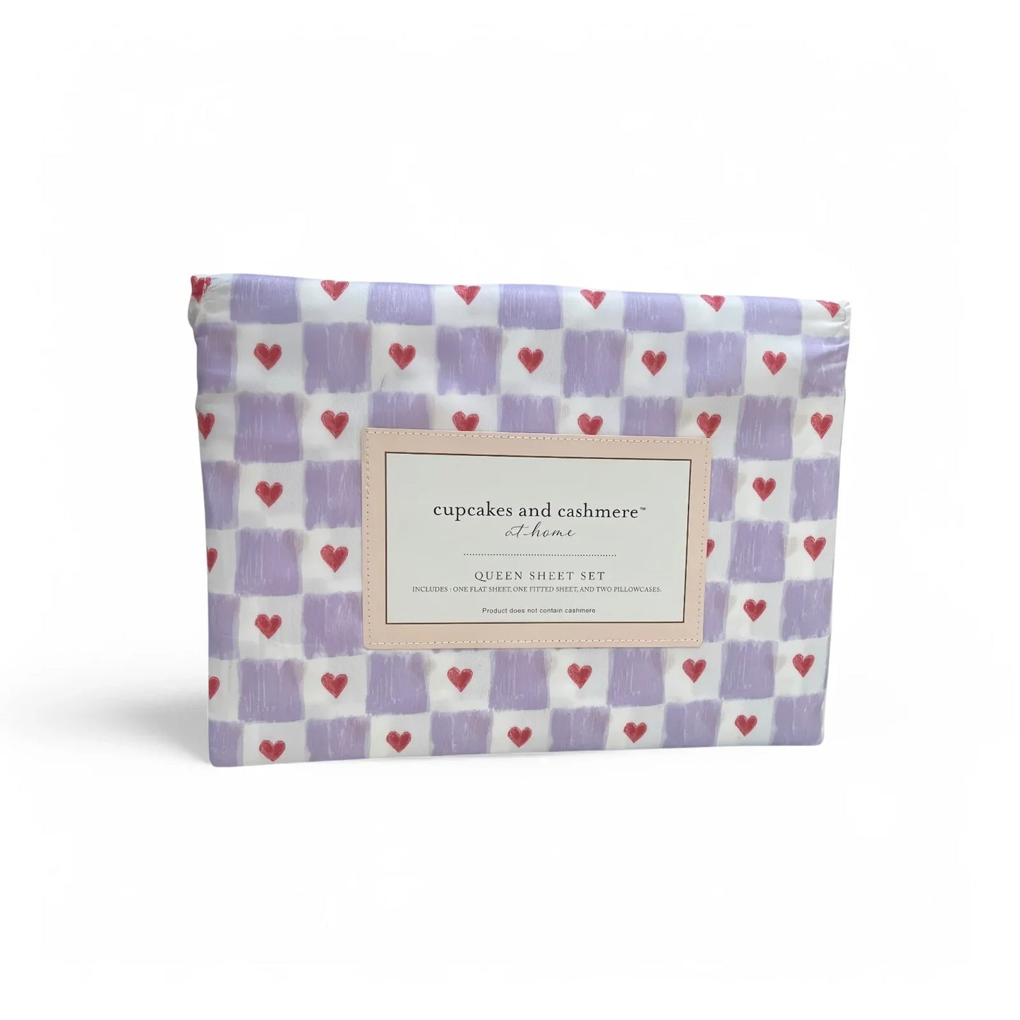 Cupcakes & Cashmere QUEEN Hearts Sheet Set Valentines New - Trendiez U ♥ 