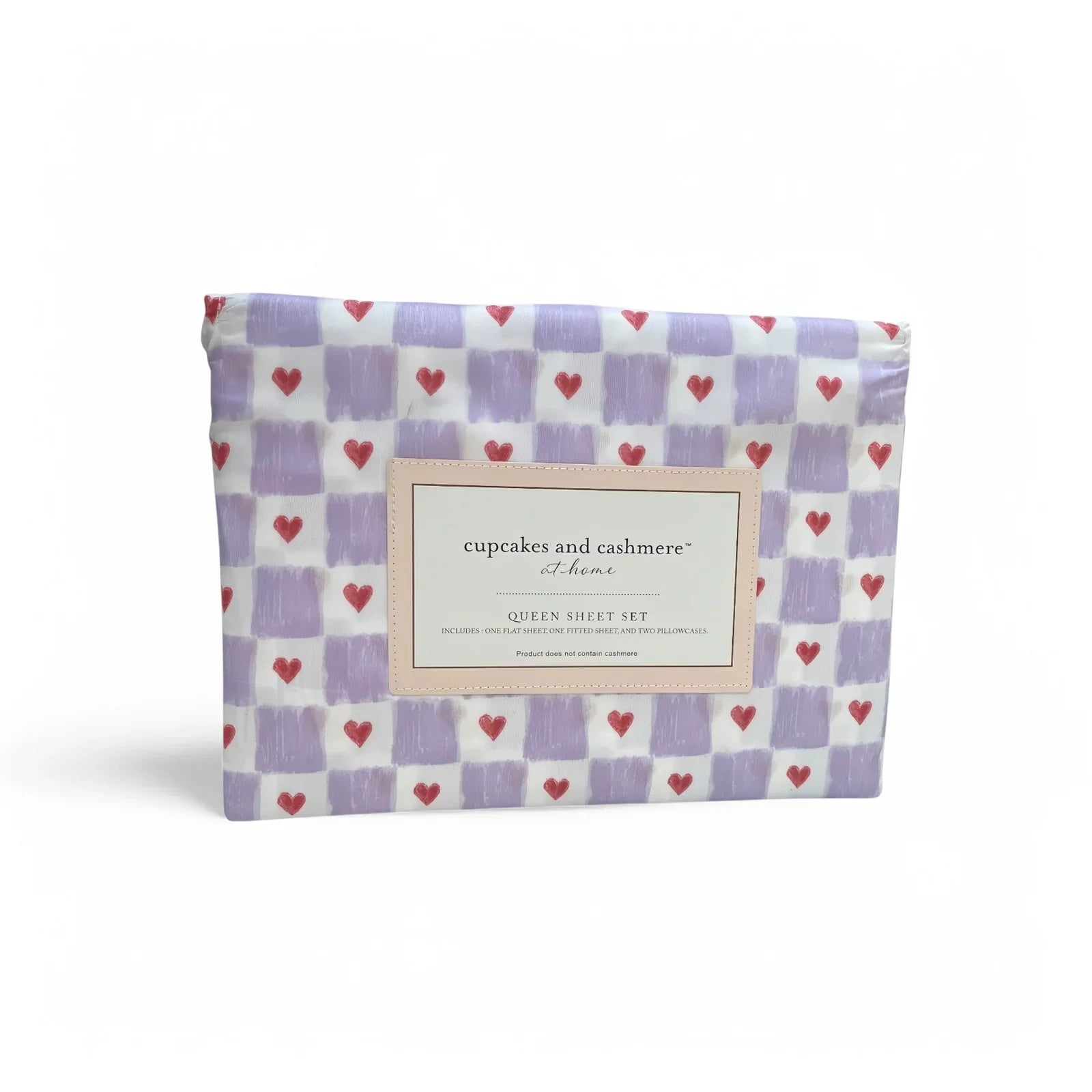 Cupcakes & Cashmere QUEEN Hearts Sheet Set Valentines New - Trendiez U ♥ 