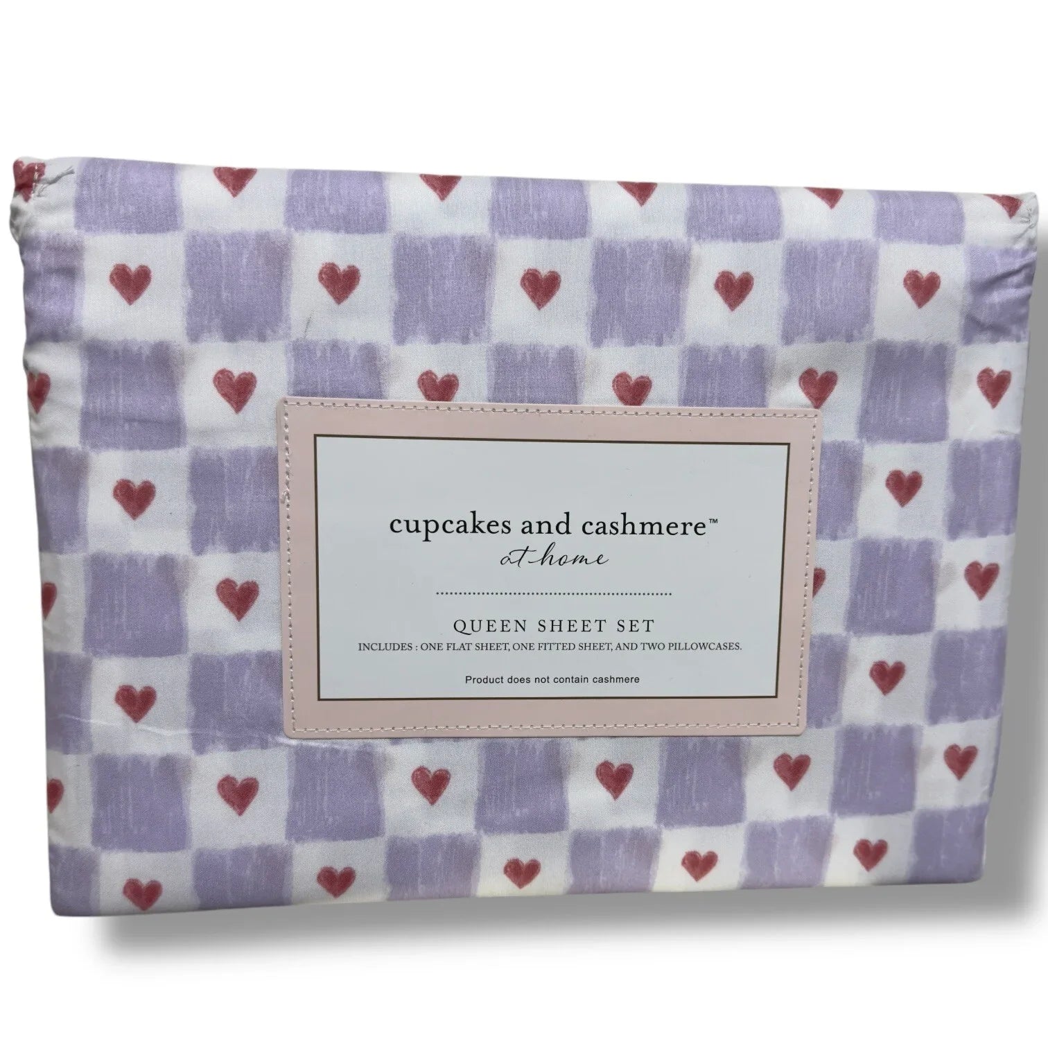 Cupcakes & Cashmere QUEEN Hearts Sheet Set Valentines New - Trendiez U ♥ 