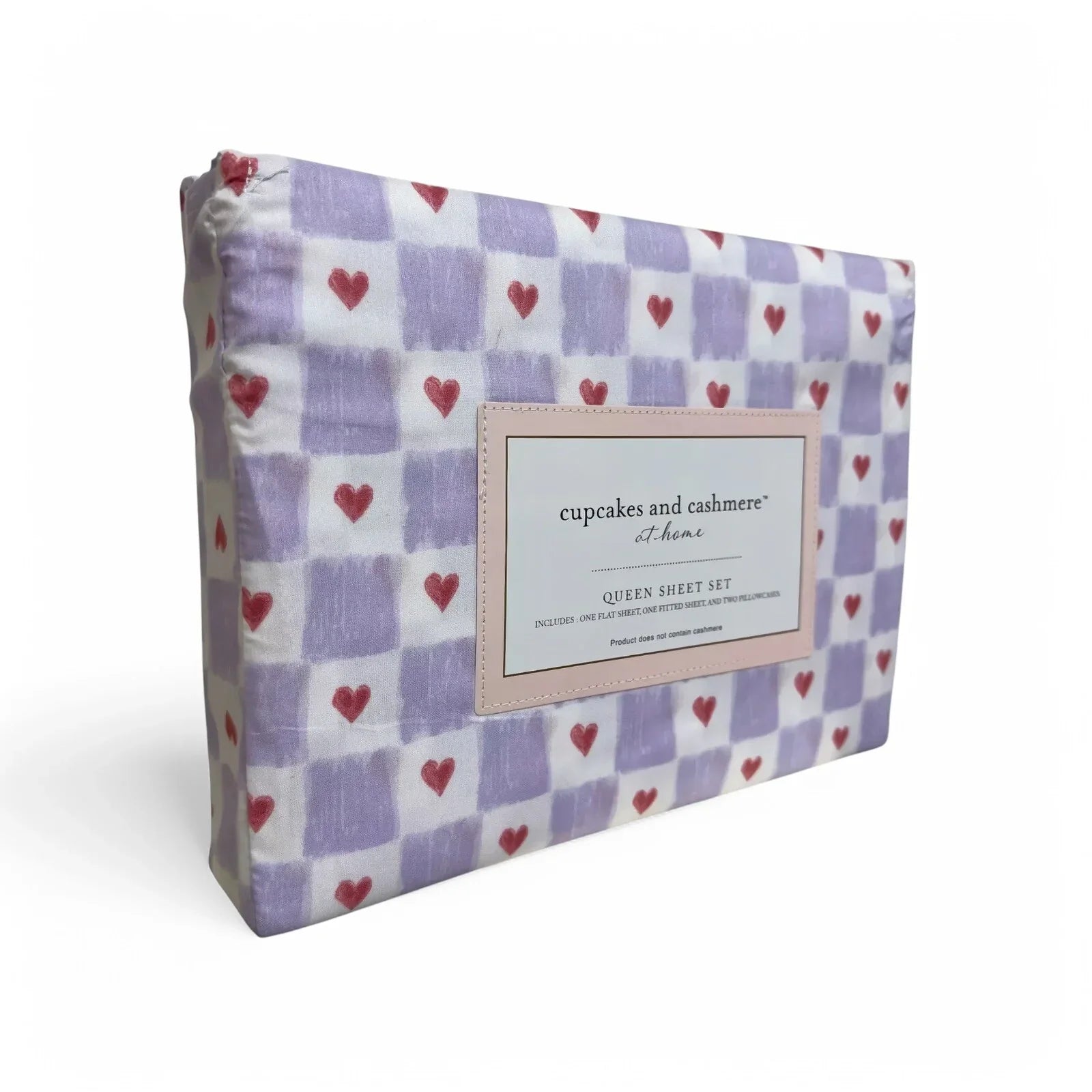 Cupcakes & Cashmere QUEEN Hearts Sheet Set Valentines New - Trendiez U ♥ 