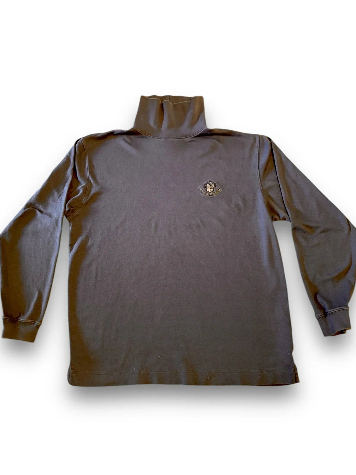 Cutter And Buck Long Sleeve Turtleneck Pullover Cotton Sweater (Navy) XL - Trendiez U ♥ 