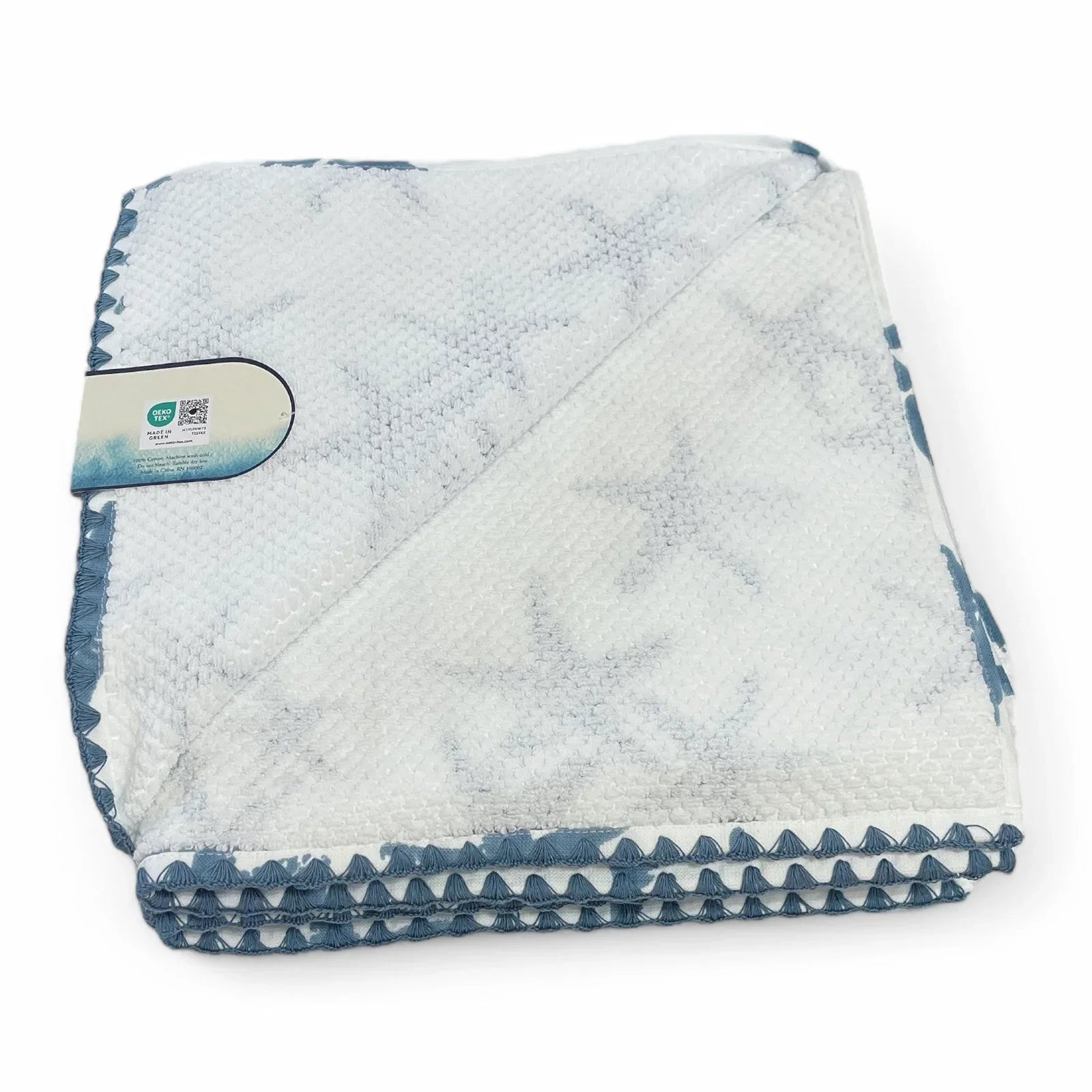 Cynthia Rowley Coastal Collection Starfish 4-Piece Bath Towel Set - Trendiez U ♥ 