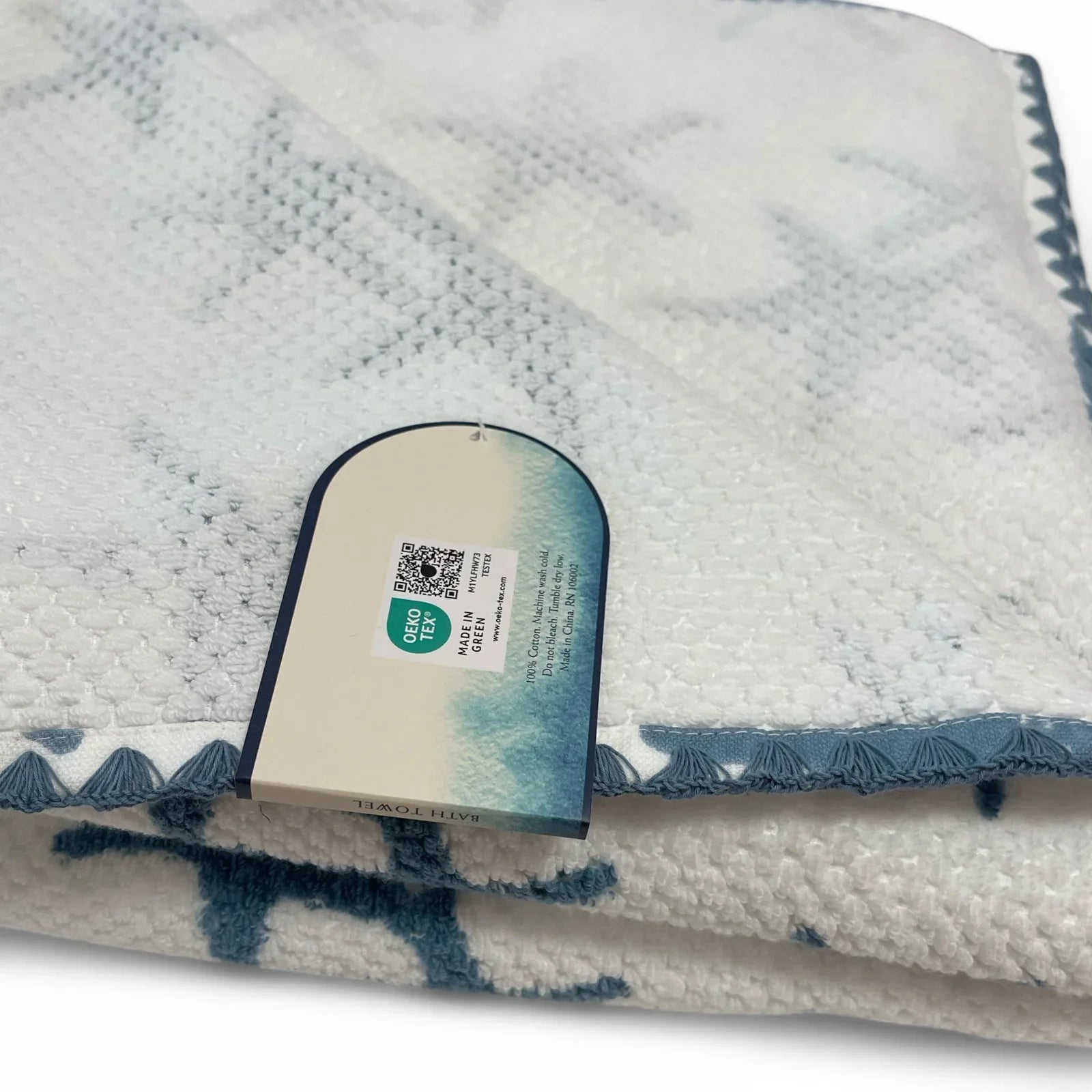 Cynthia Rowley Coastal Collection Starfish 4-Piece Bath Towel Set - Trendiez U ♥ 