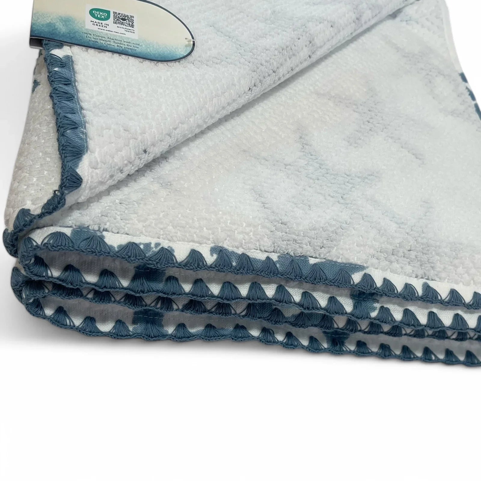 Cynthia Rowley Coastal Collection Starfish 4-Piece Bath Towel Set - Trendiez U ♥ 