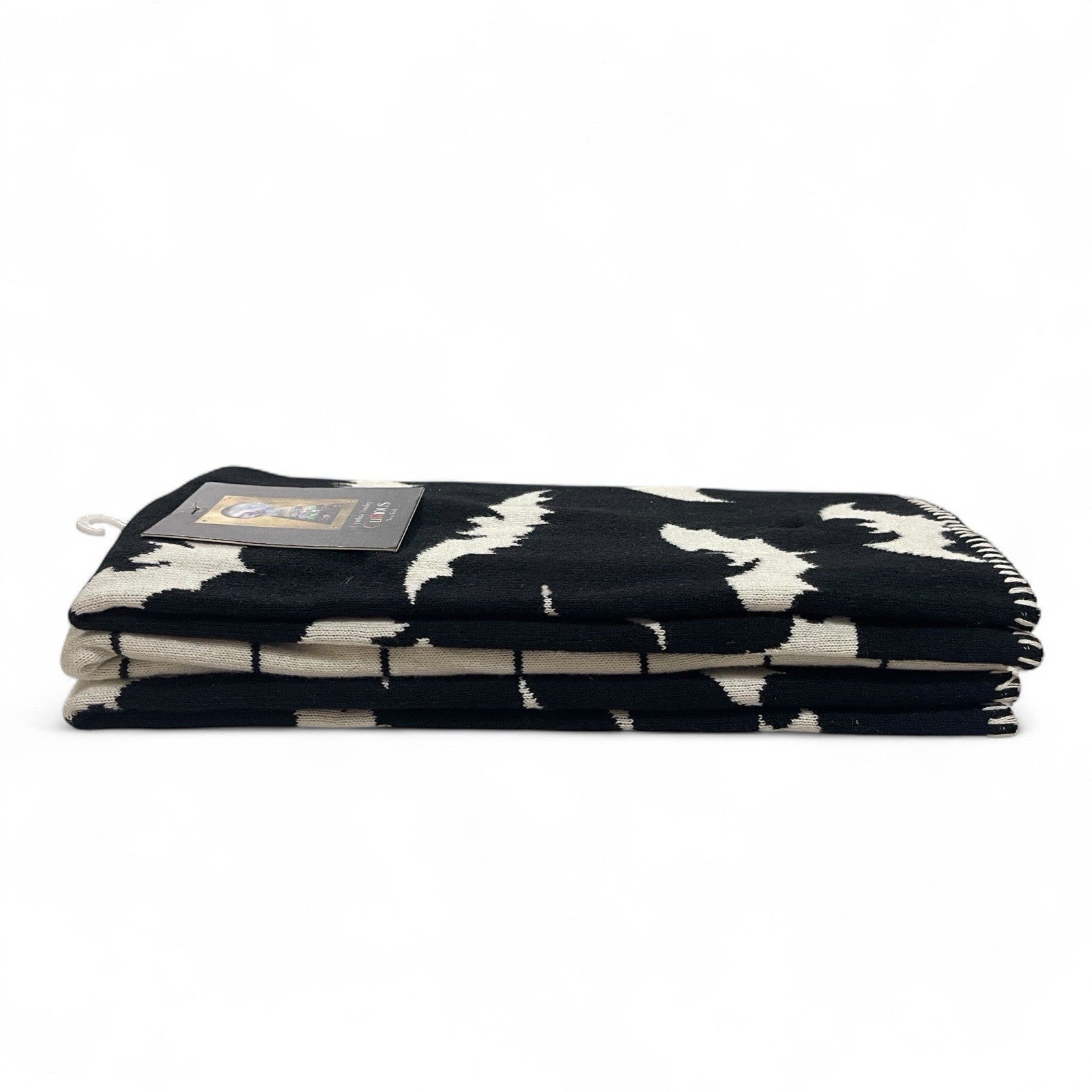 Cynthia Rowley Halloween Bats Knit Kitchen Towel Set, 3-Piece Farmhouse Style - Trendiez U ♥ 