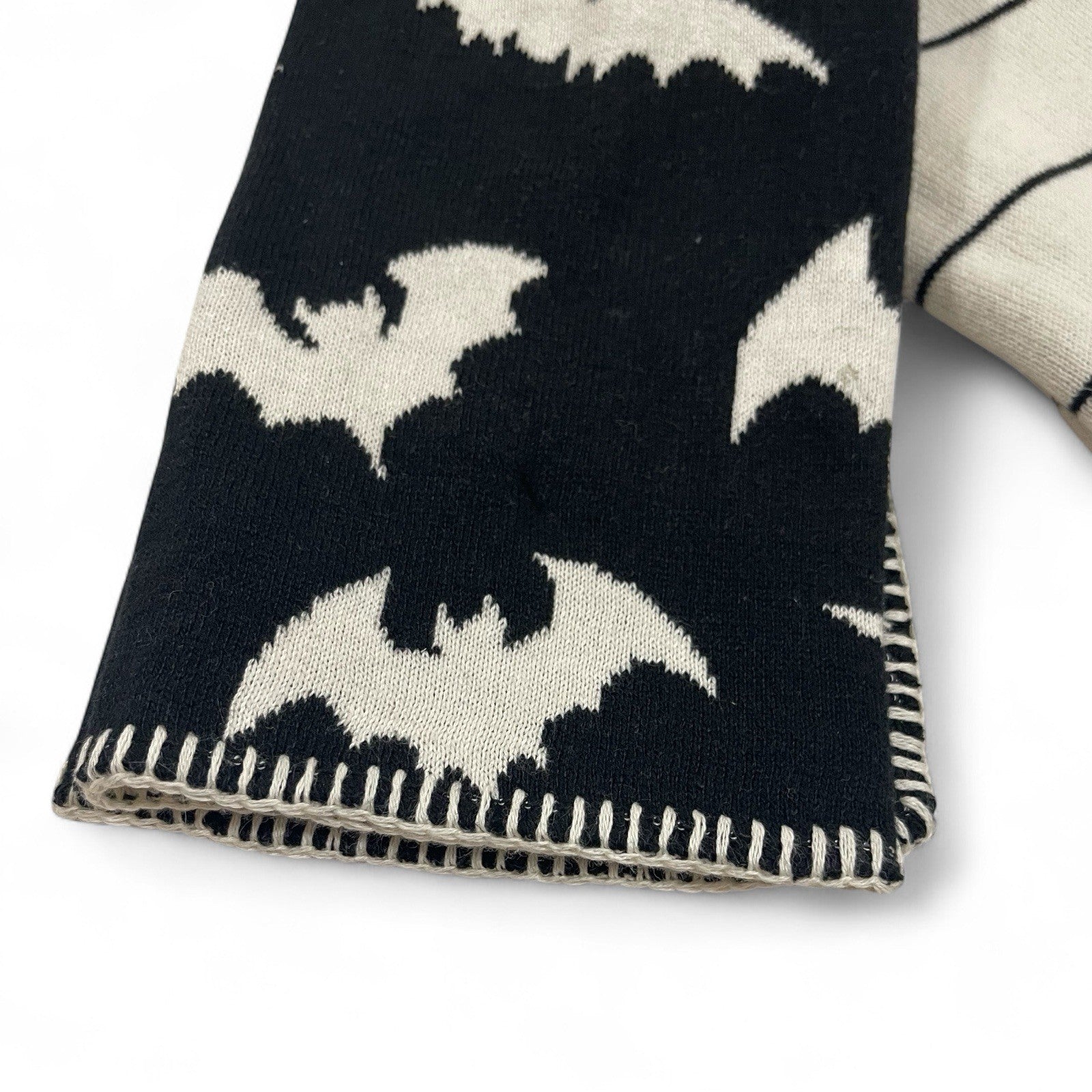 Cynthia Rowley Halloween Bats Knit Kitchen Towel Set, 3-Piece Farmhouse Style - Trendiez U ♥ 