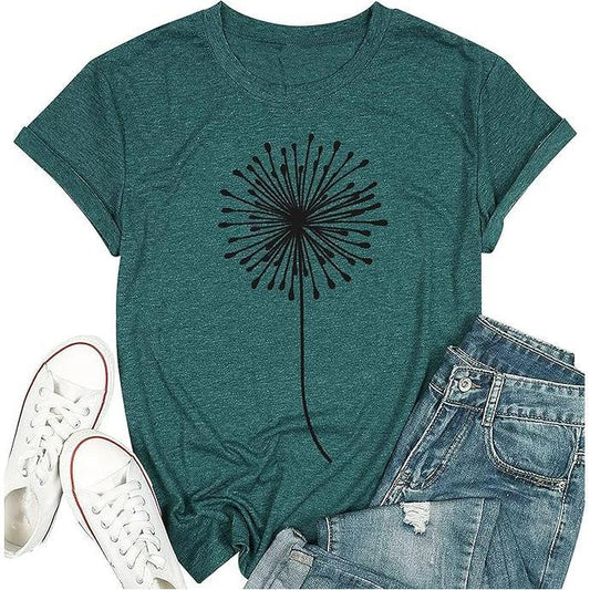 Dandelion Graphic T-shirts - Trendiez U ♥ 