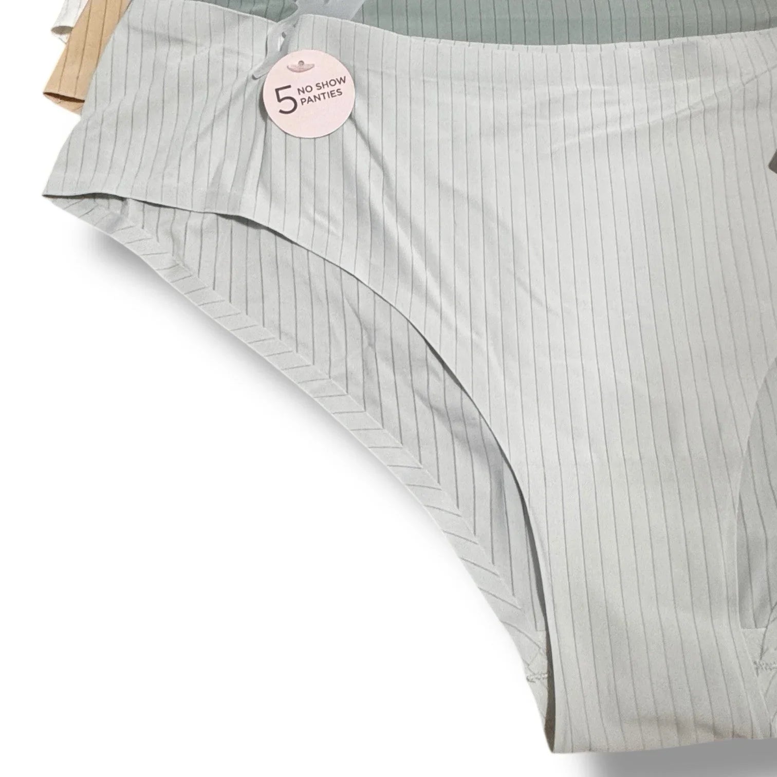 Danskin Intimates Women’s Underwear Soft No Show Panties 5 set, Size : L - Trendiez U ♥ 