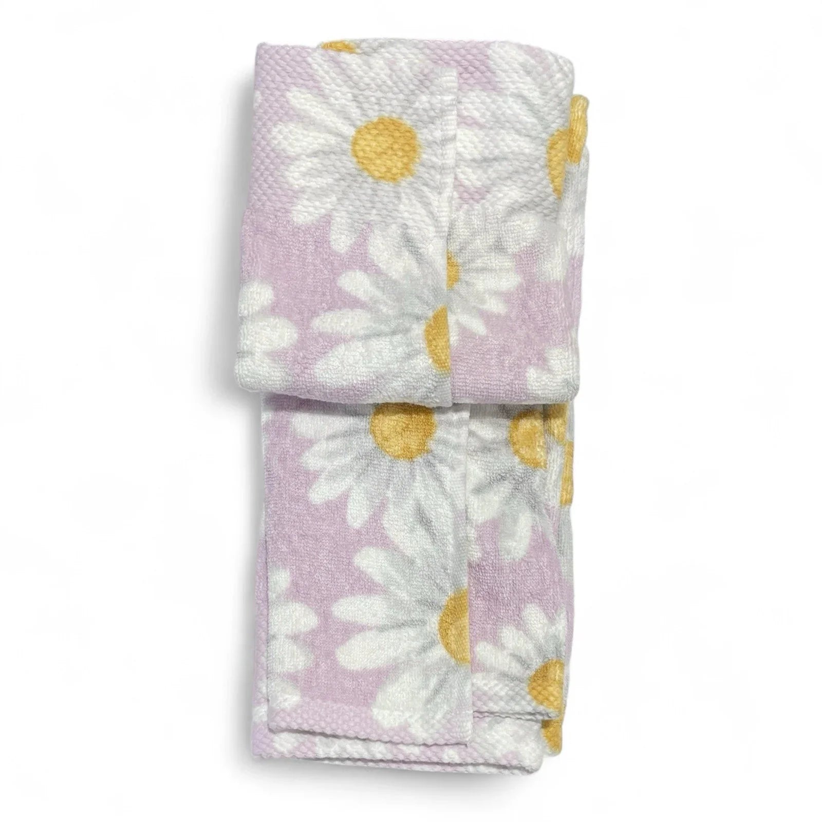 Deborah Connolly Purple Daisy Bathroom Hand Towels ~ Set of 2 - NEW - Trendiez U ♥ 
