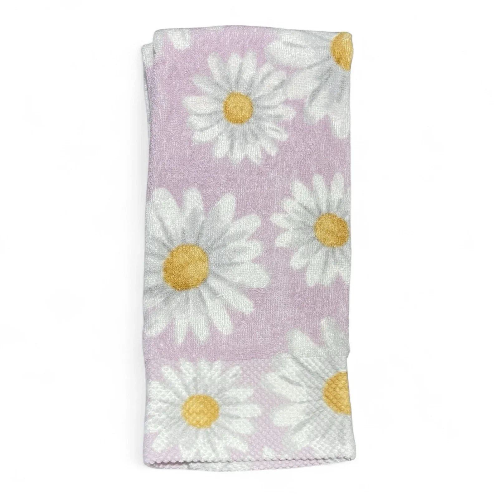 Deborah Connolly Purple Daisy Bathroom Hand Towels ~ Set of 2 - NEW - Trendiez U ♥ 