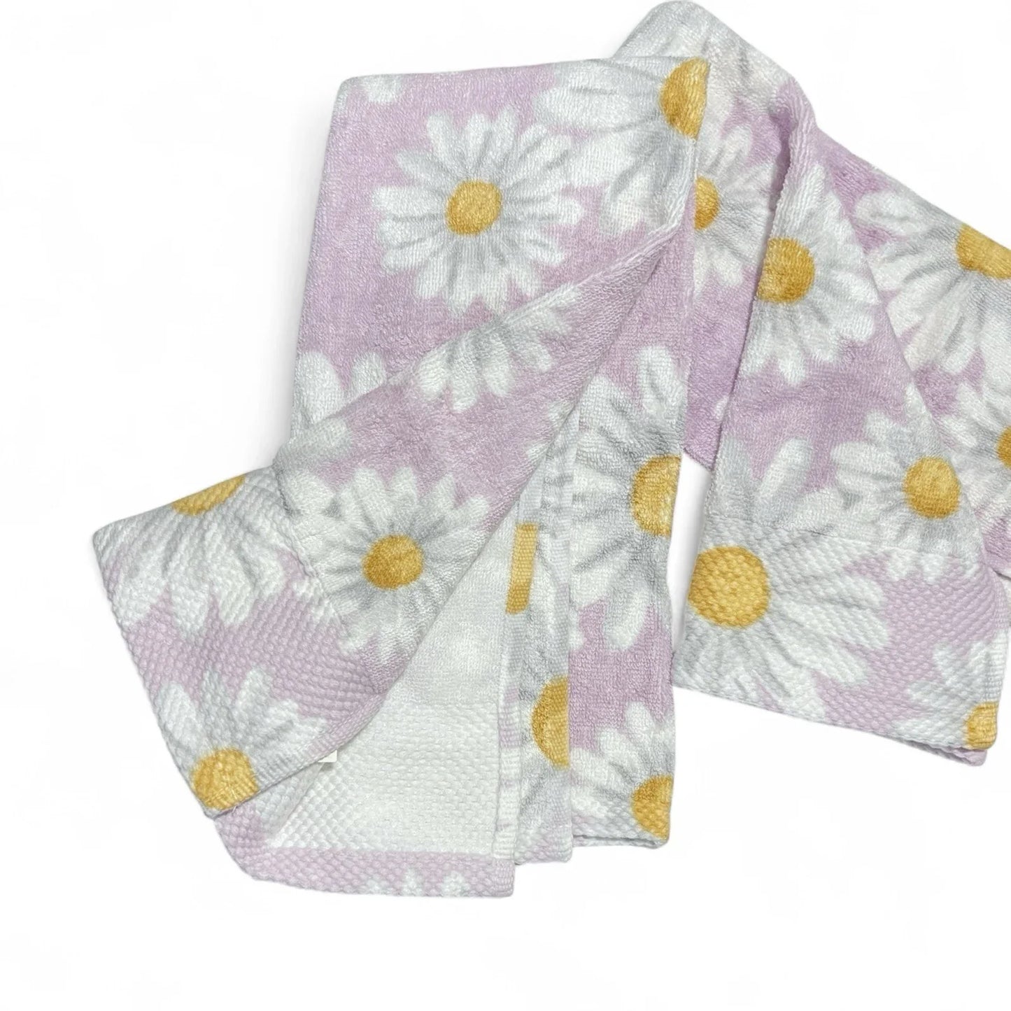 Deborah Connolly Purple Daisy Bathroom Hand Towels ~ Set of 2 - NEW - Trendiez U ♥ 