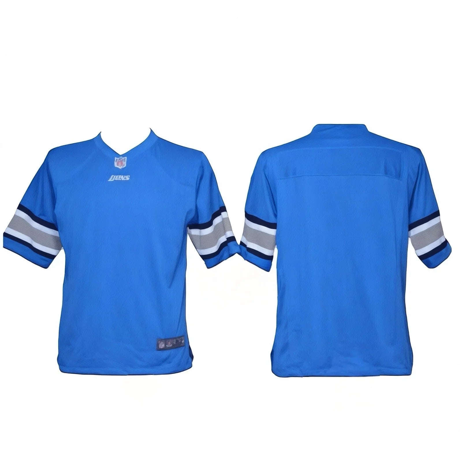 Detroit Lions NFL Proline Women's BLANK Customizeable Team Home Jersey (Medium) - Trendiez U ♥ 