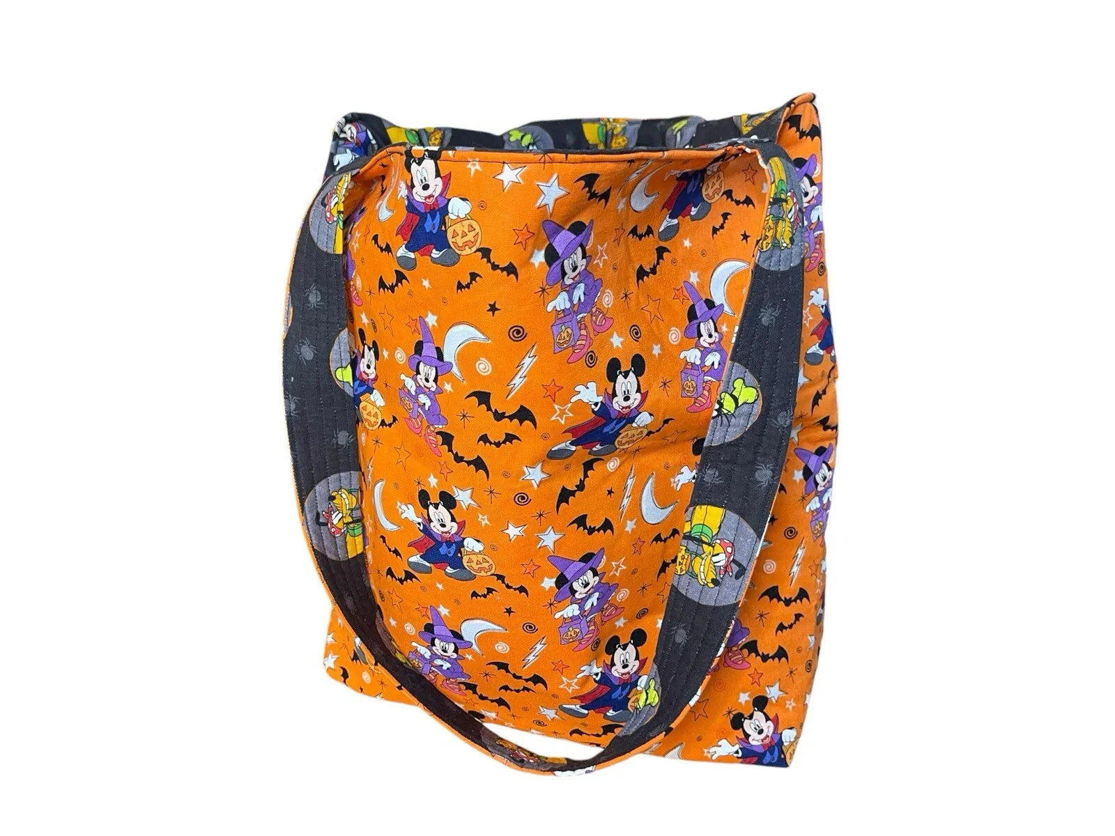 🎃DISNEY Halloween HANDMADE ECO-FRIENDLY REVERSIBLE TOTE 🌱100% Cotton🌱 - Trendiez U ♥ 