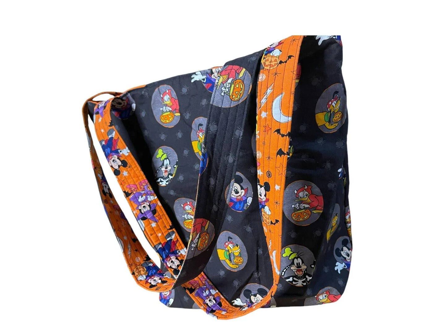🎃DISNEY Halloween HANDMADE ECO-FRIENDLY REVERSIBLE TOTE 🌱100% Cotton🌱 - Trendiez U ♥ 