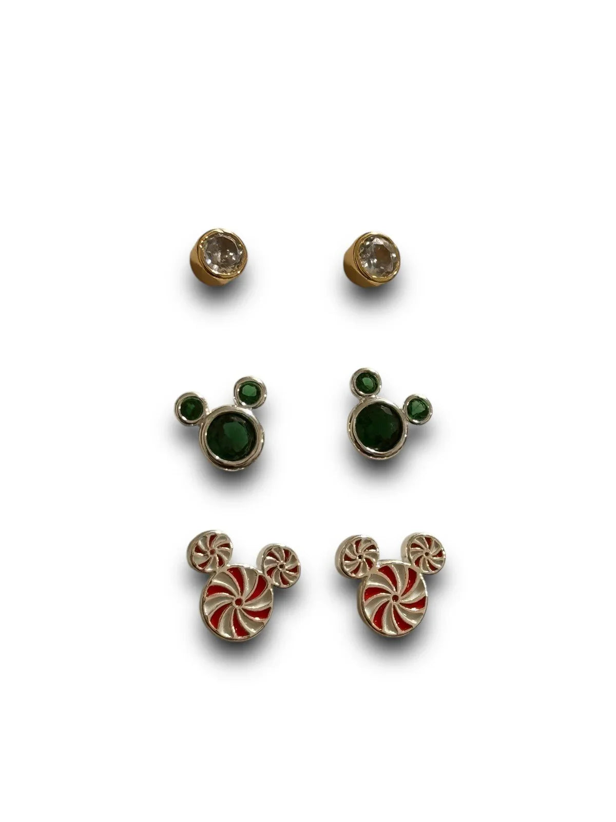 Disney Mickey Charm Bracelet, Necklace & Matching Earrings Bangle Gift Set - Trendiez U ♥ 