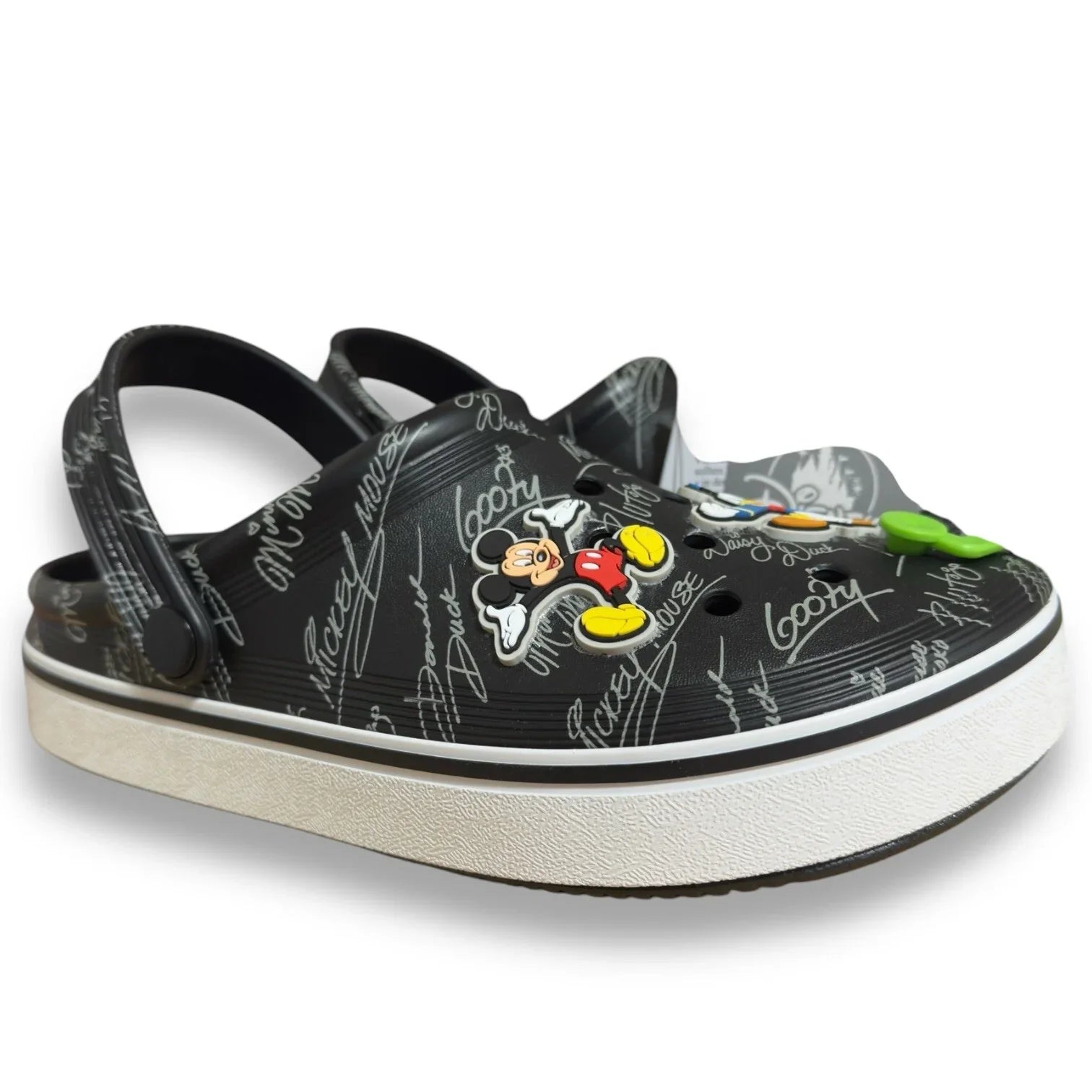 Disney Parks Character Autographs Mickey Donald Adult CROCS M 4 W6 - Trendiez U ♥ 