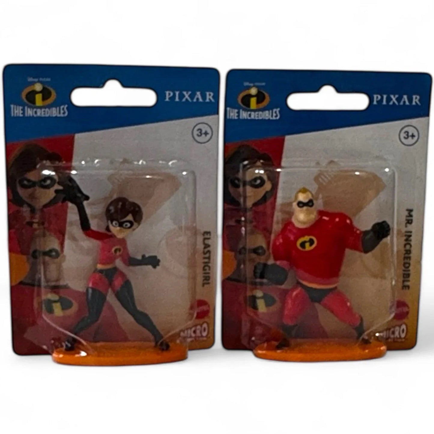 Disney Pixar-The Incredibles -Micro Collectibles- Action Figures- Set Of 2 - Trendiez U ♥ 
