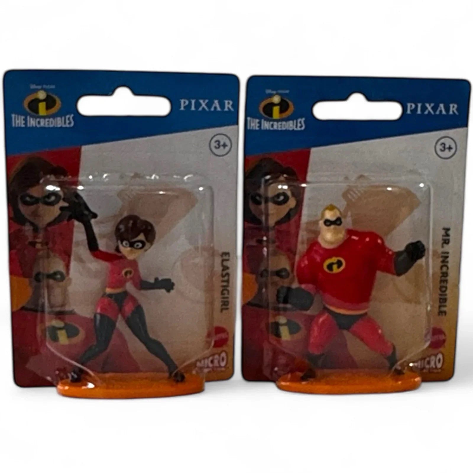 Disney Pixar-The Incredibles -Micro Collectibles- Action Figures- Set Of 2 - Trendiez U ♥ 