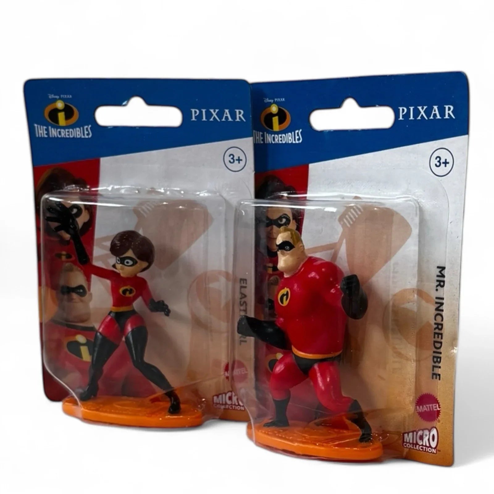Disney Pixar-The Incredibles -Micro Collectibles- Action Figures- Set Of 2 - Trendiez U ♥ 