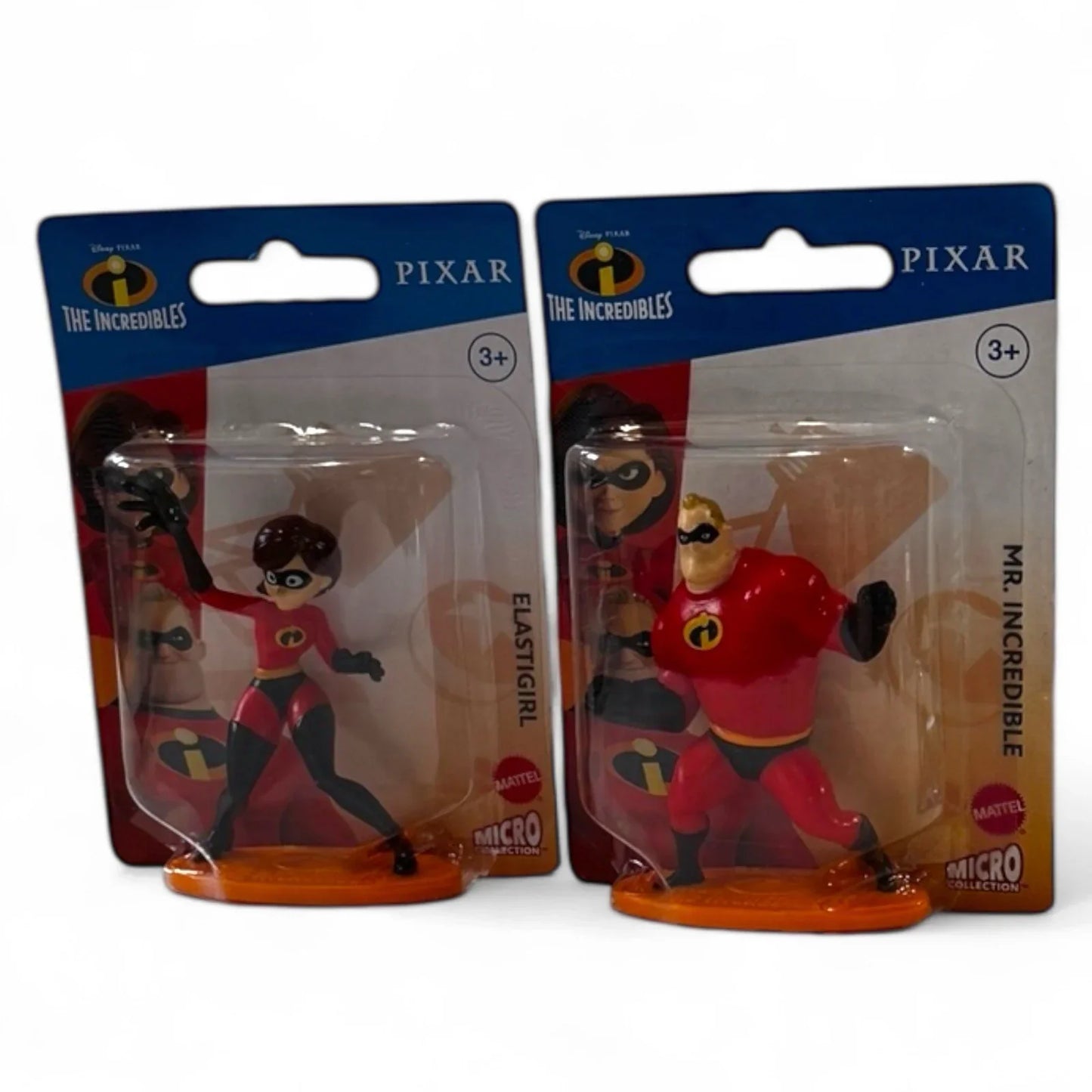 Disney Pixar-The Incredibles -Micro Collectibles- Action Figures- Set Of 2 - Trendiez U ♥ 