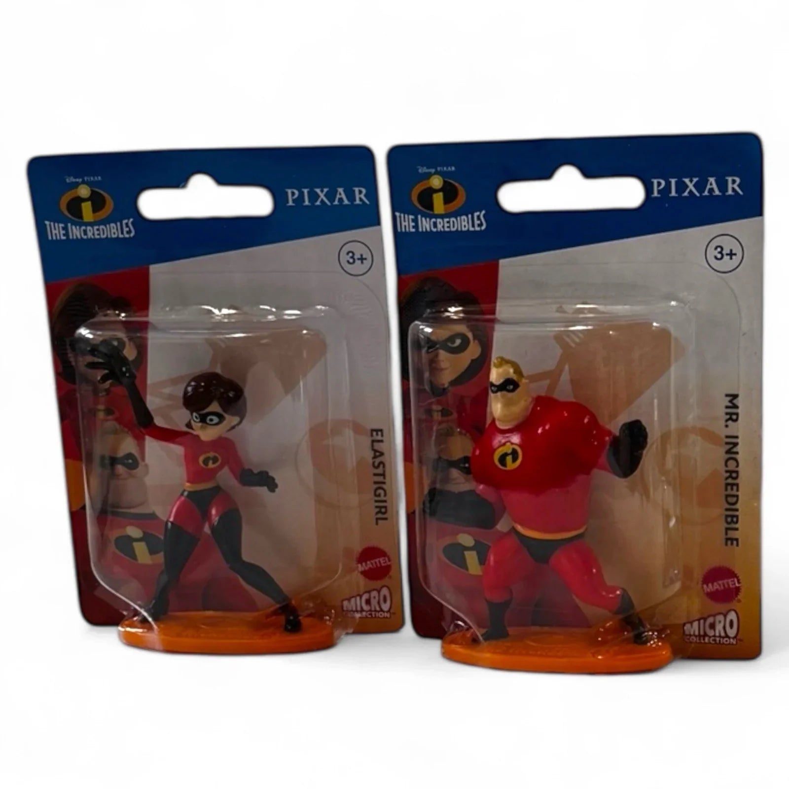 Disney Pixar-The Incredibles -Micro Collectibles- Action Figures- Set Of 2 - Trendiez U ♥ 
