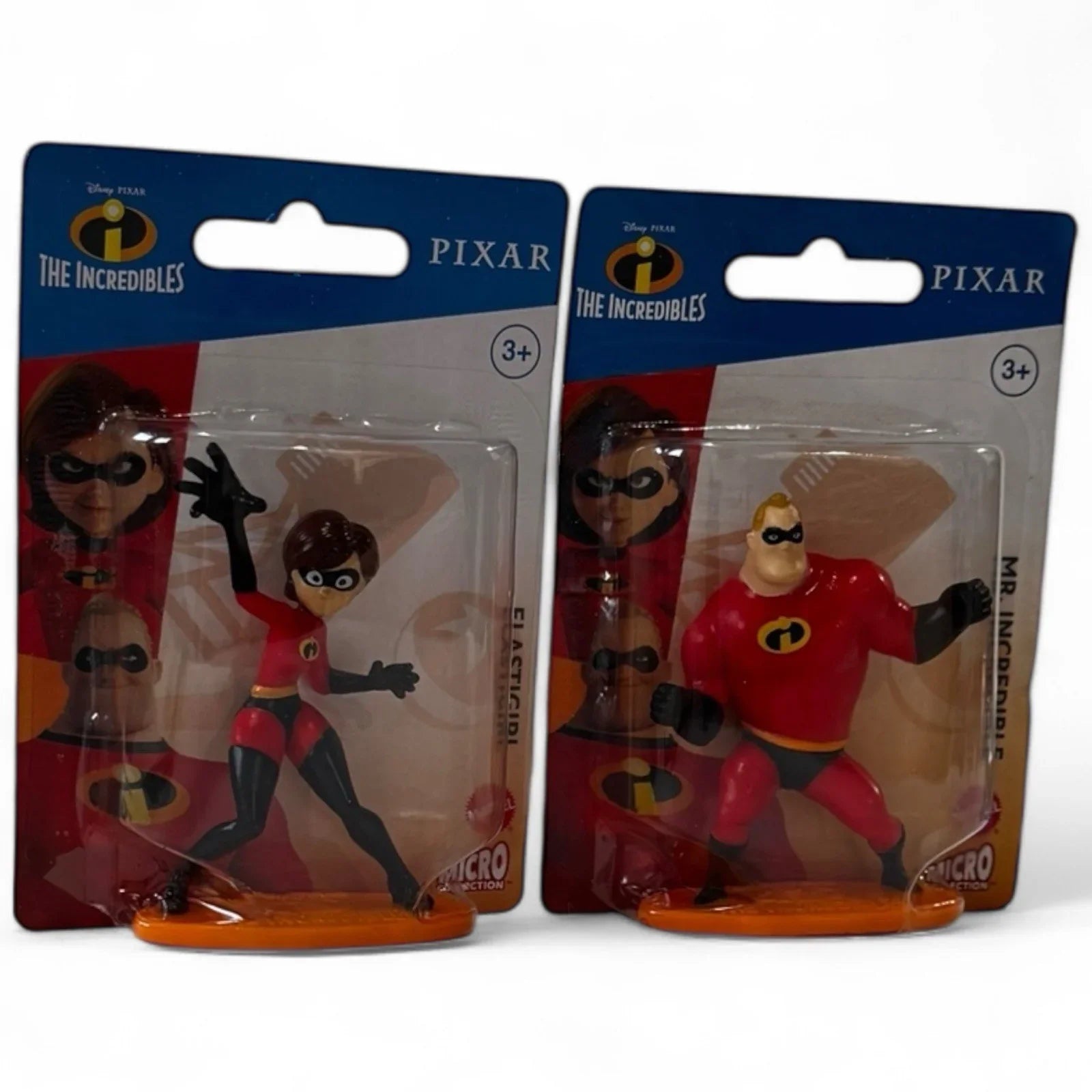 Disney Pixar-The Incredibles -Micro Collectibles- Action Figures- Set Of 2 - Trendiez U ♥ 