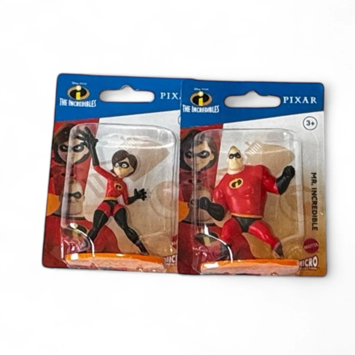 Disney Pixar-The Incredibles -Micro Collectibles- Action Figures- Set Of 2 - Trendiez U ♥ 