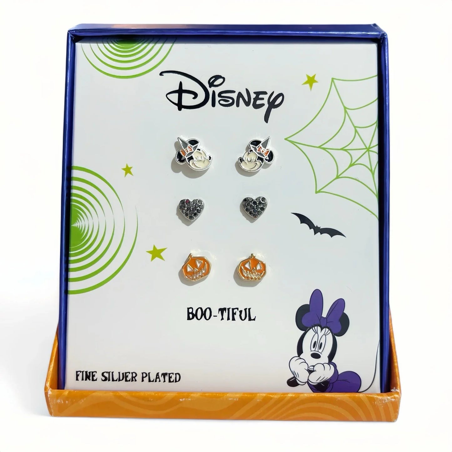 Disney Pumpkin Earrings Halloween/Fall Inspired Fine Silver Plated 3 Pairs! 🆓📦 - Trendiez U ♥ 